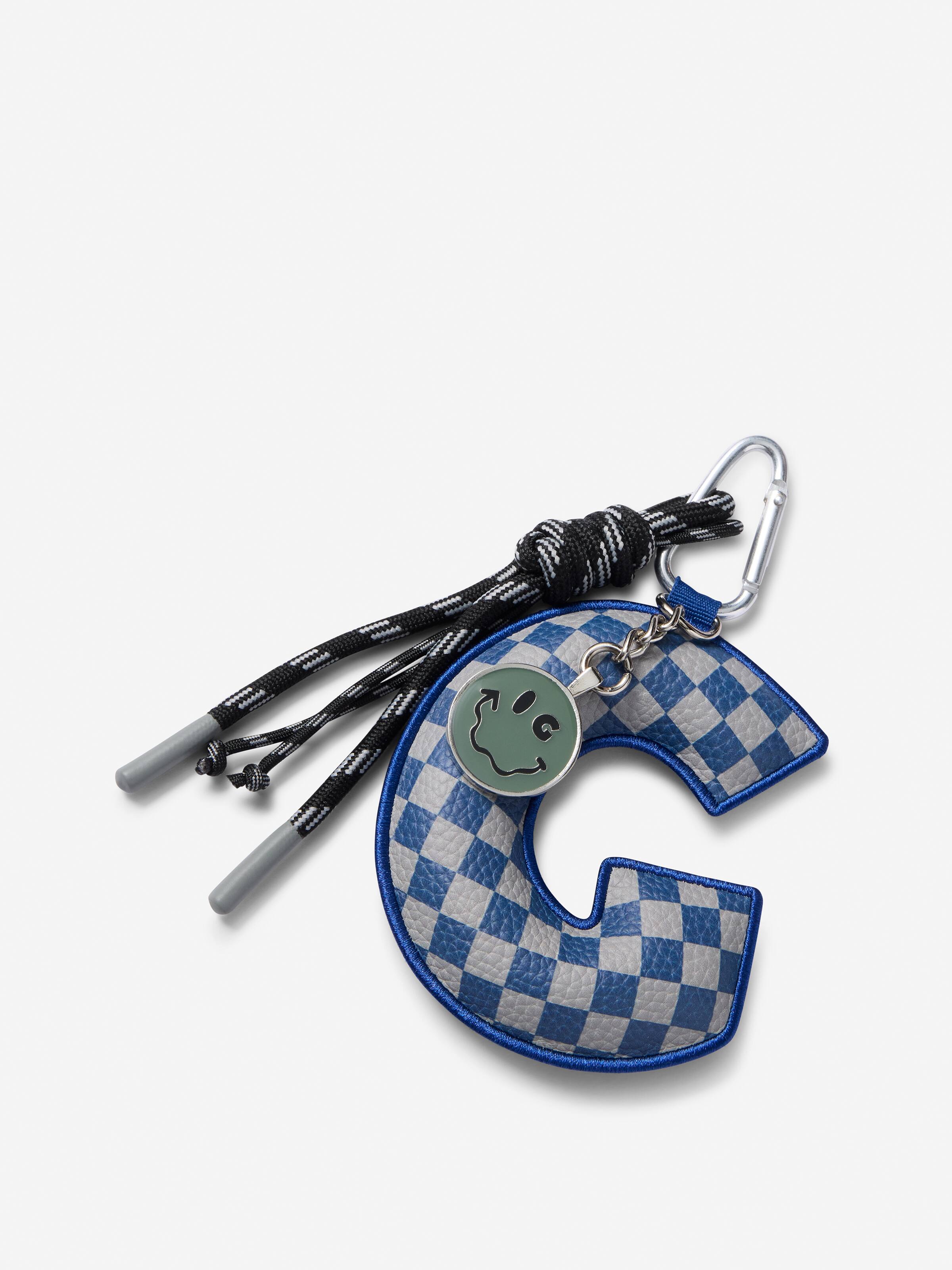 Emoji Puff Alphabet Keyring