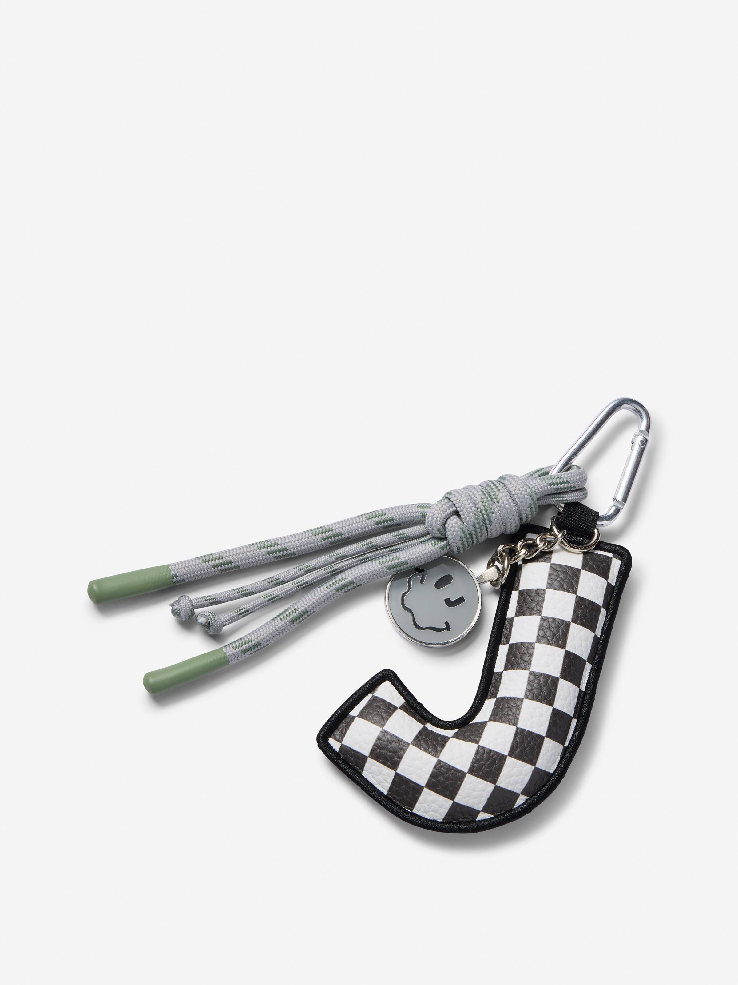 Emoji Puff Alphabet Keyring