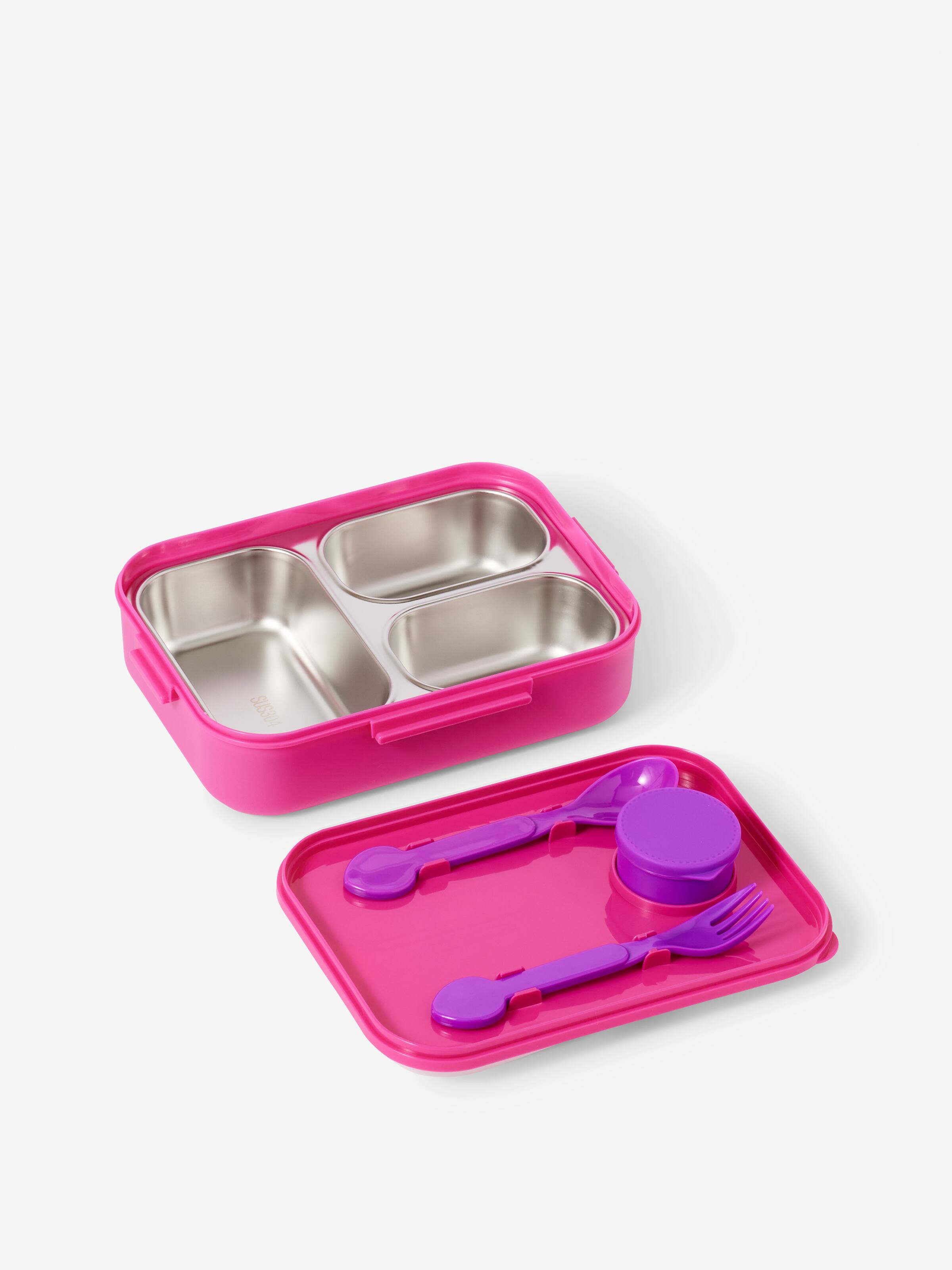 Active Stainless Steel Trio Bento Box
