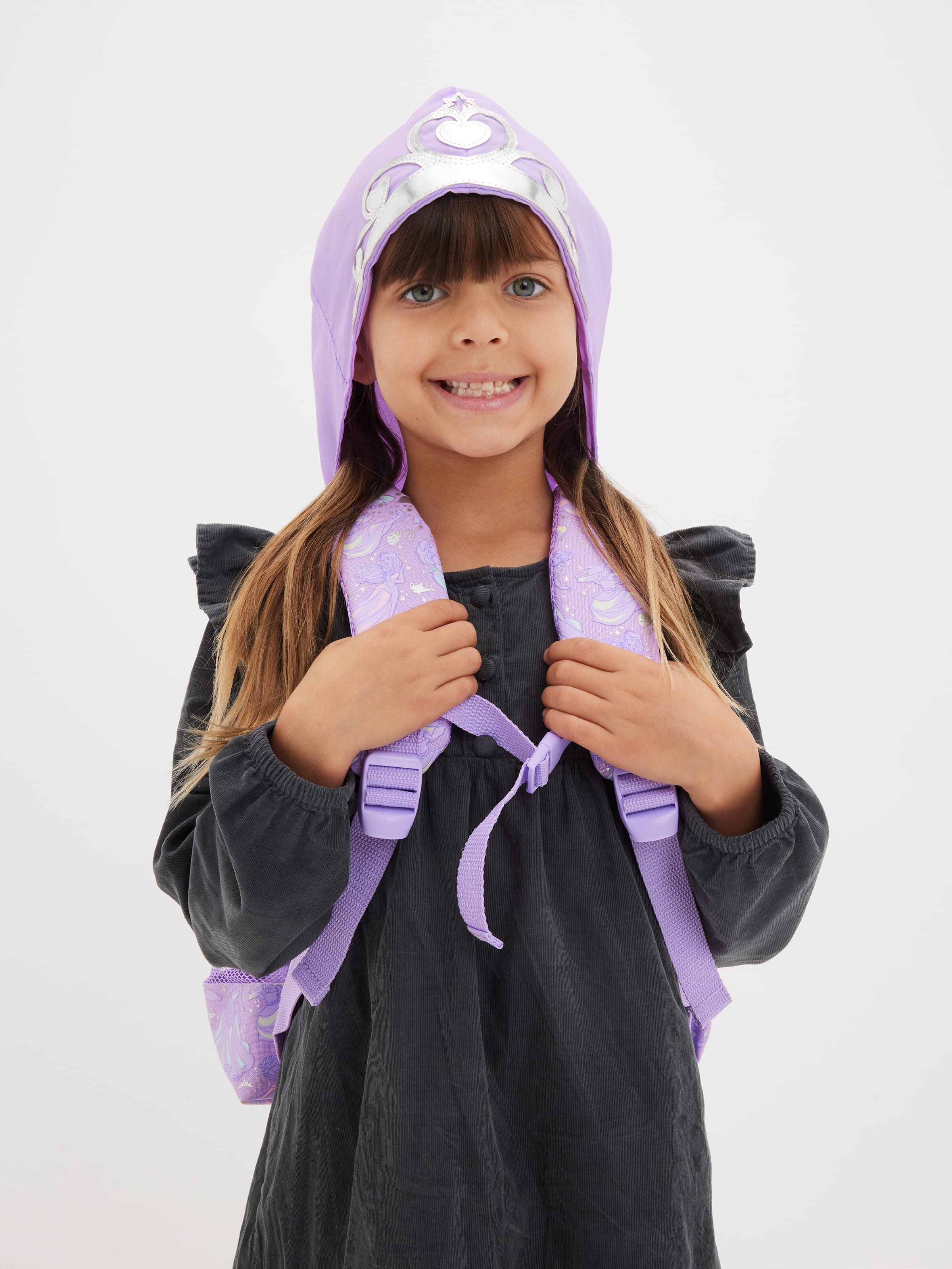 Disney Princess Junior Character Hoodie Backpack