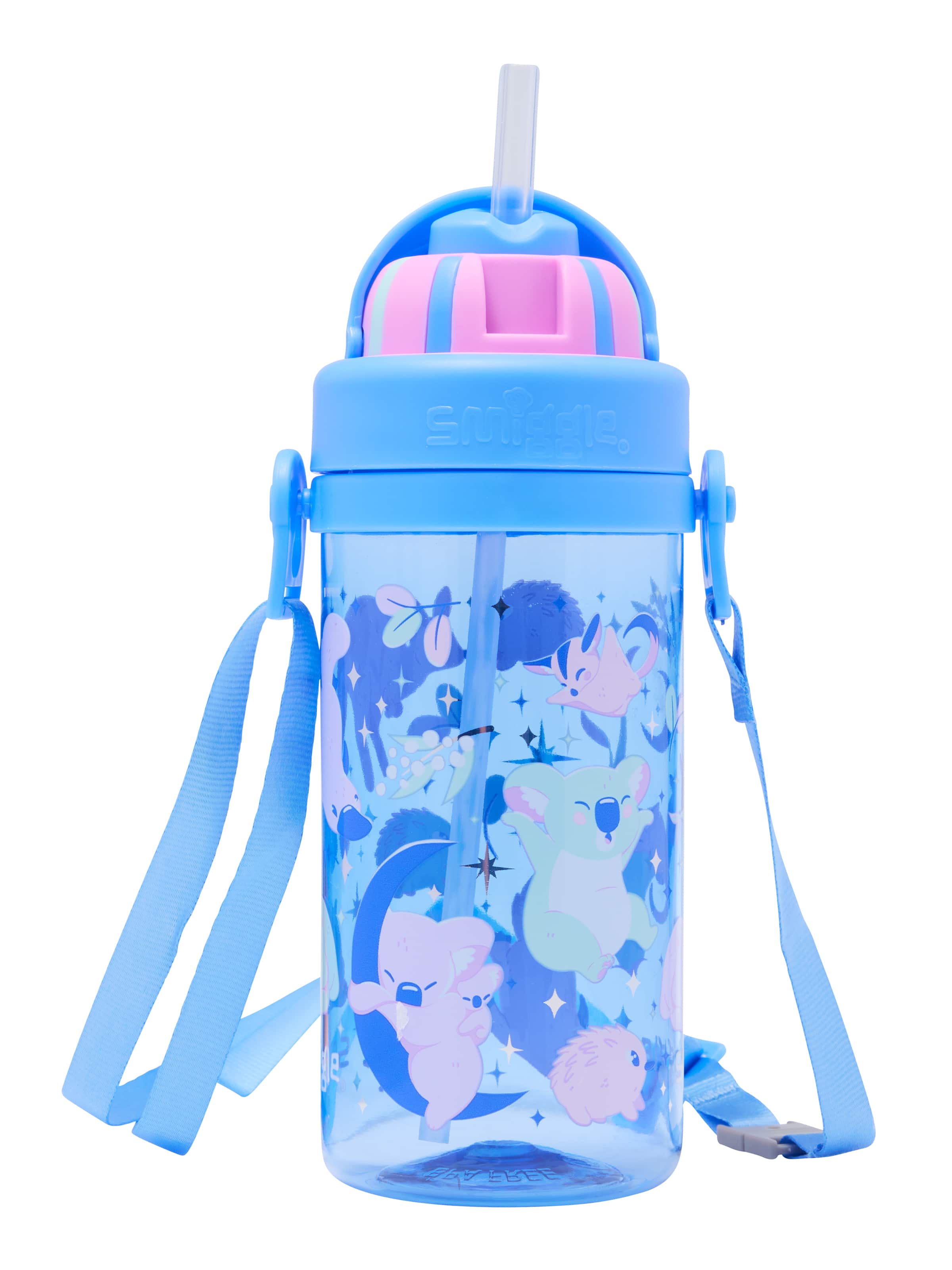 Image for Big Dreams Teeny Tiny Plastic Drink Bottle With Strap 400Ml from Smiggle