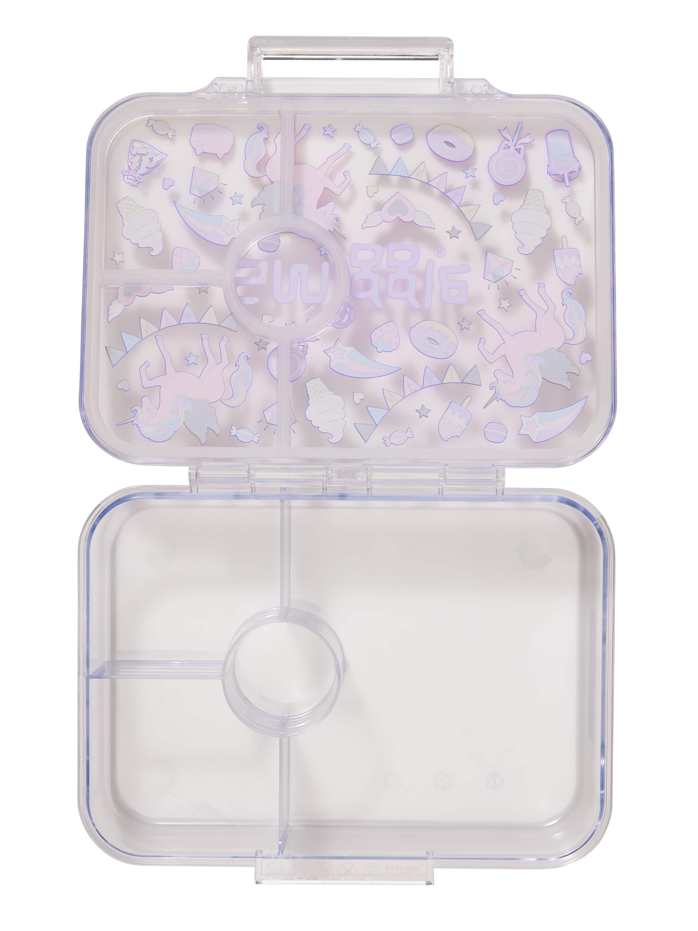 Fun Fair Medium See Through Bento Lunchbox