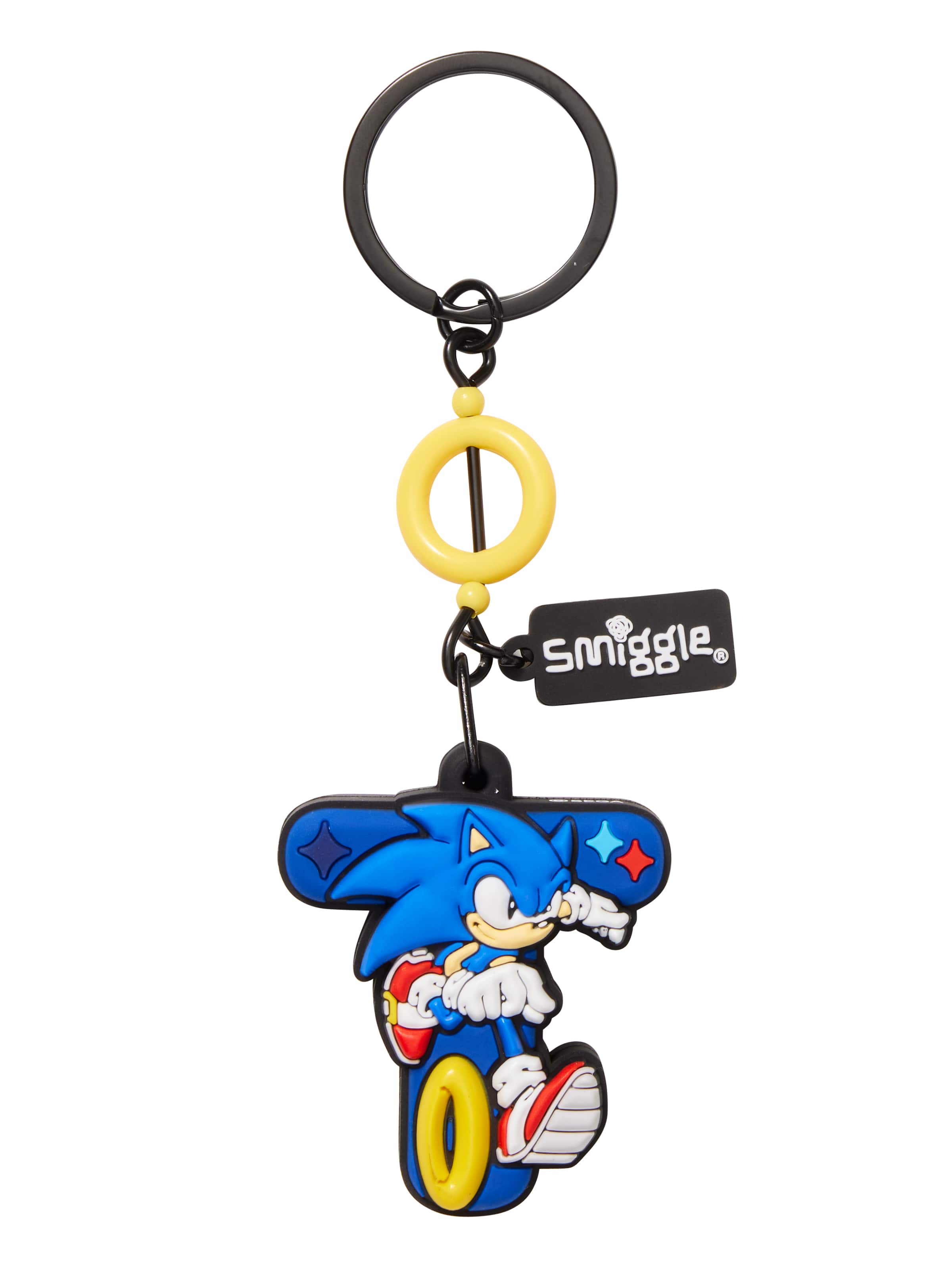 Sonic The Hedgehog Alphabet Keyring