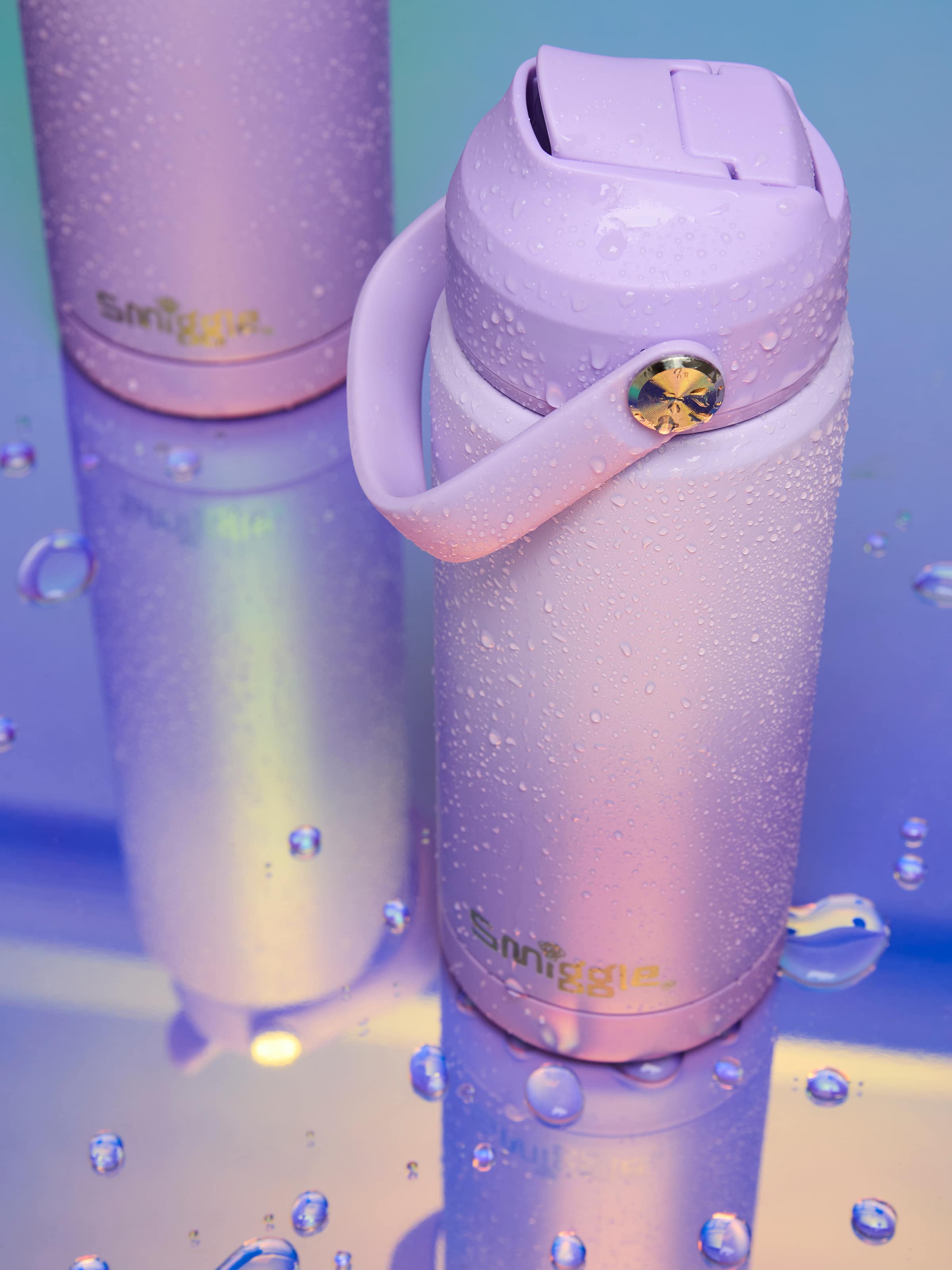 Image for Squiggle Insulated Stainless Steel Drink Bottle 550Ml from Smiggle