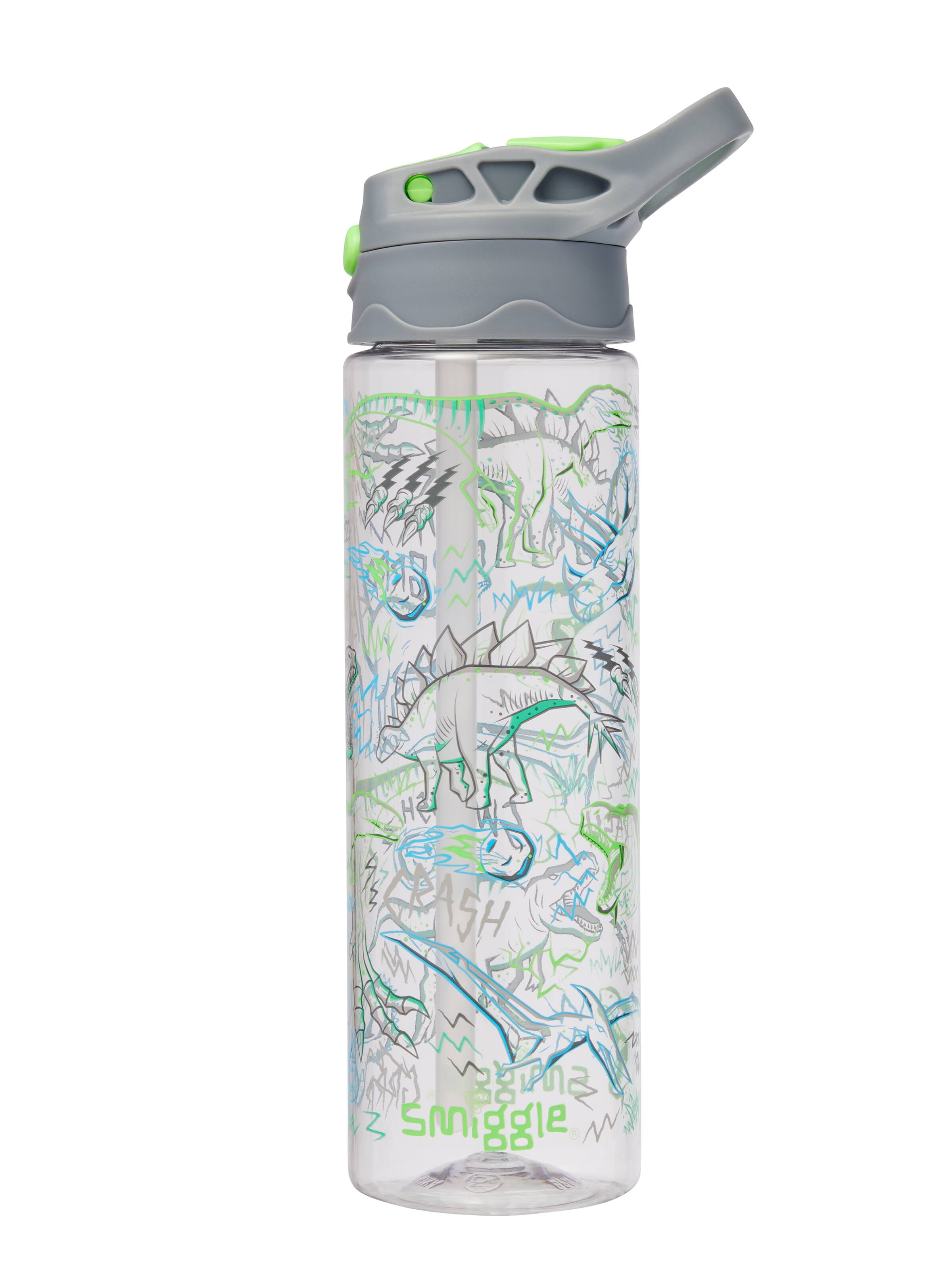 Super Charge Plastic Flip Drink Bottle 650Ml