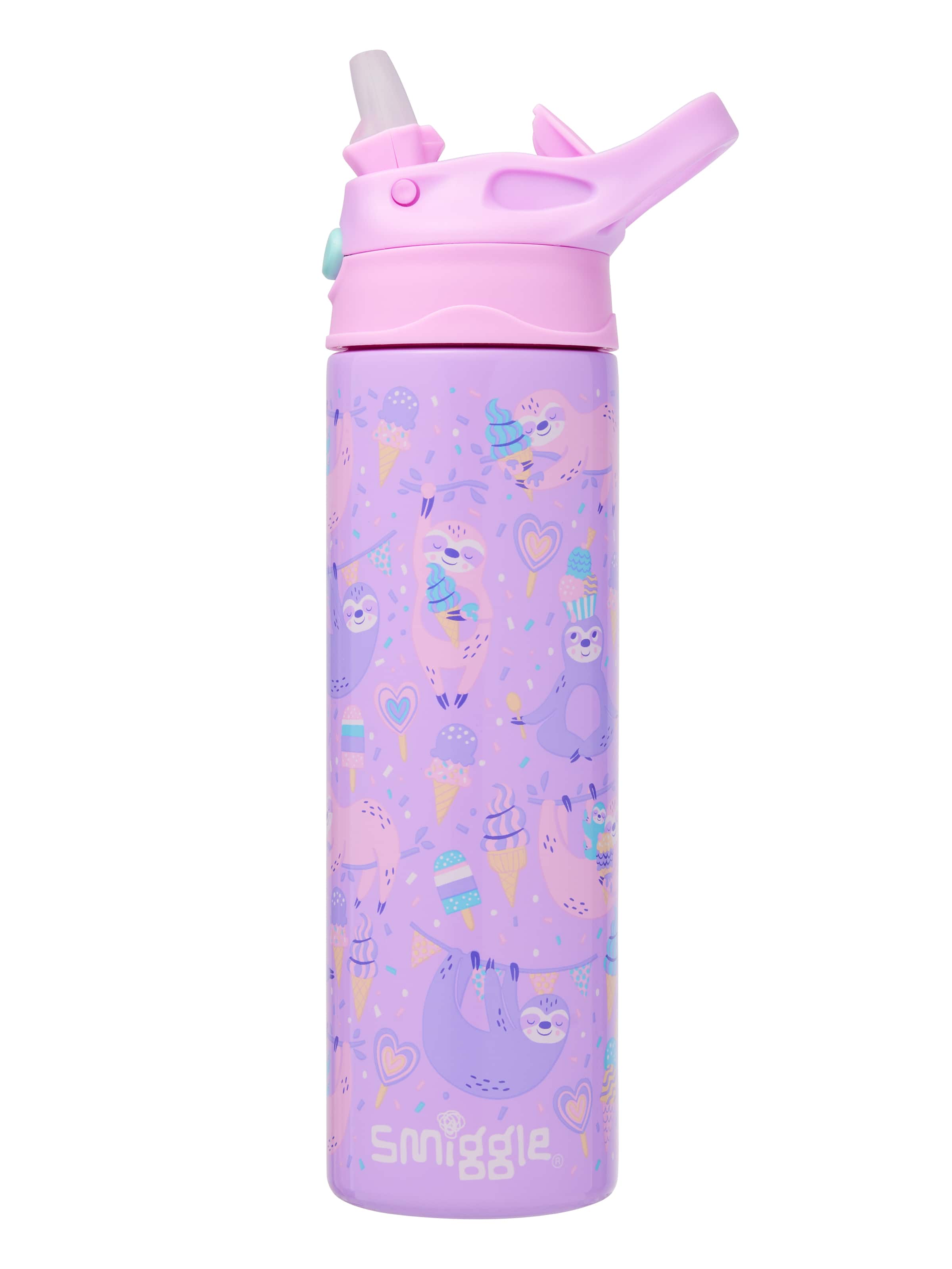 Super Charge Stainless Steel Flip Drink Bottle 520Ml