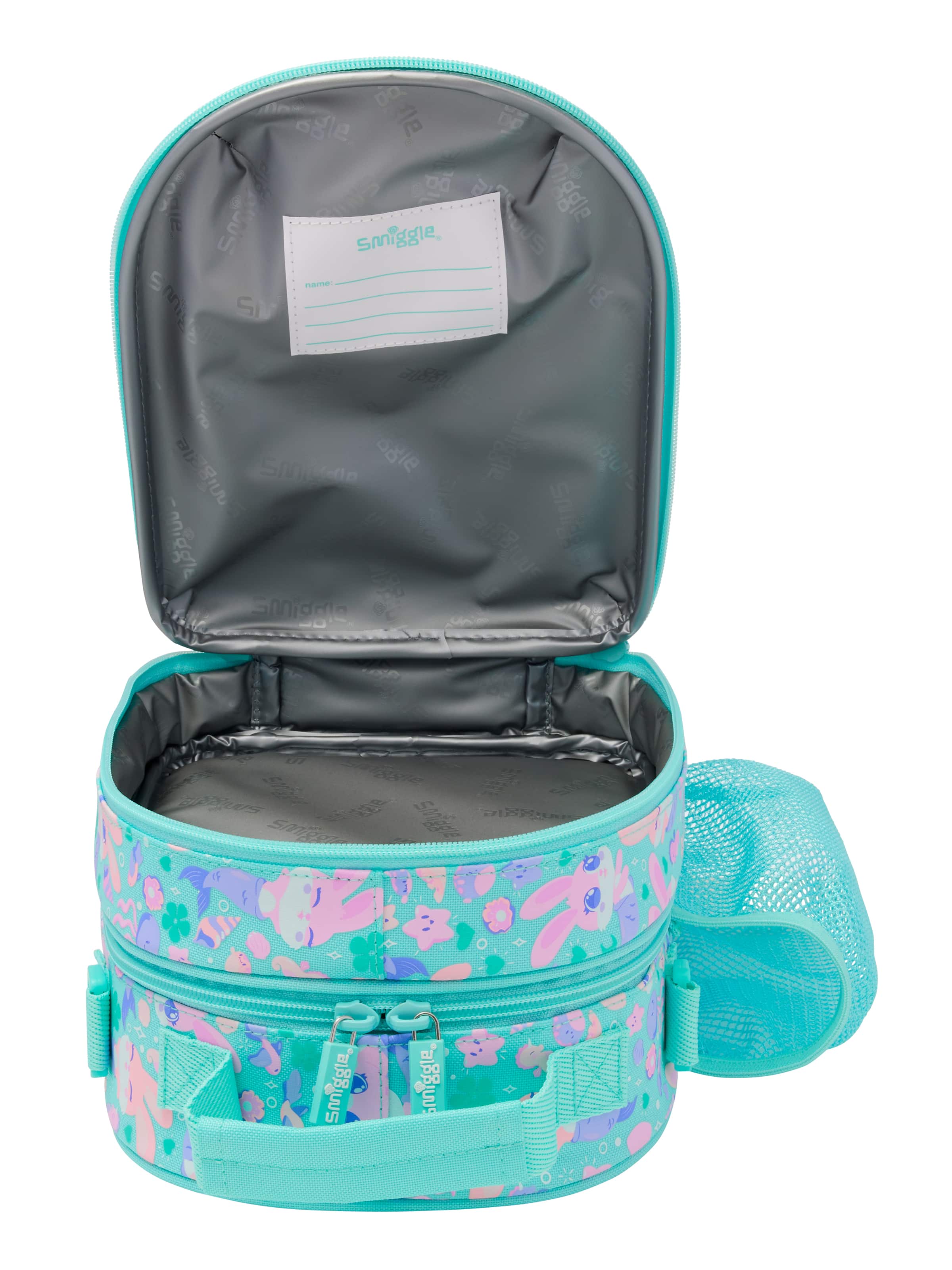 Image for Curious Hardtop Level Curve Lunchbox With Strap from Smiggle