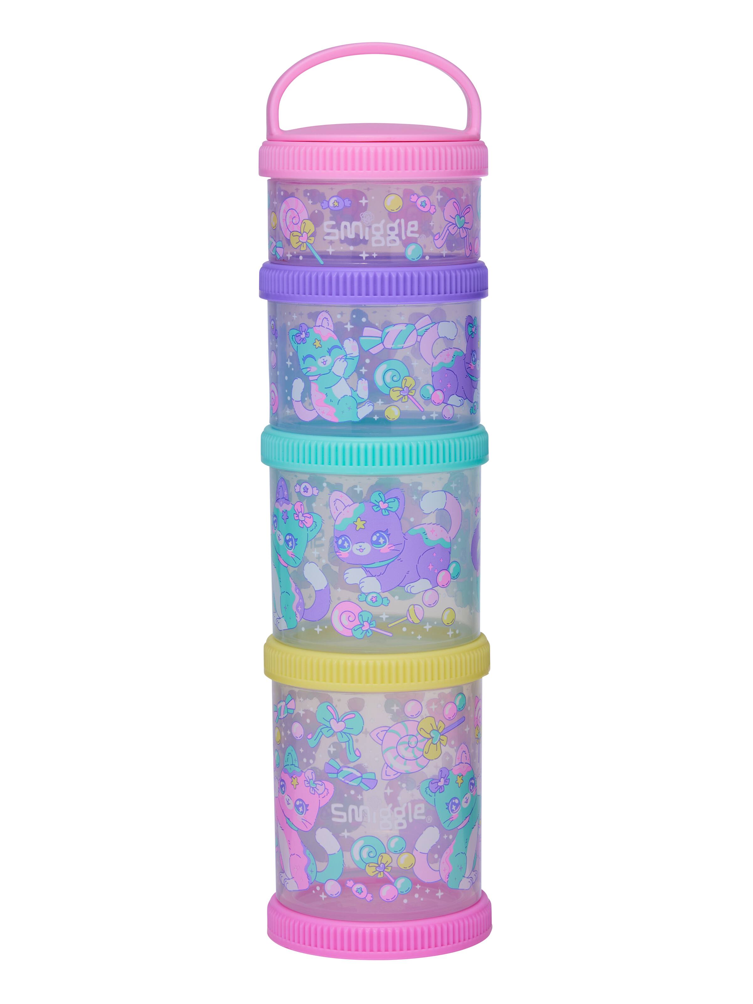 Adventurous Snack N Stack Containers X4