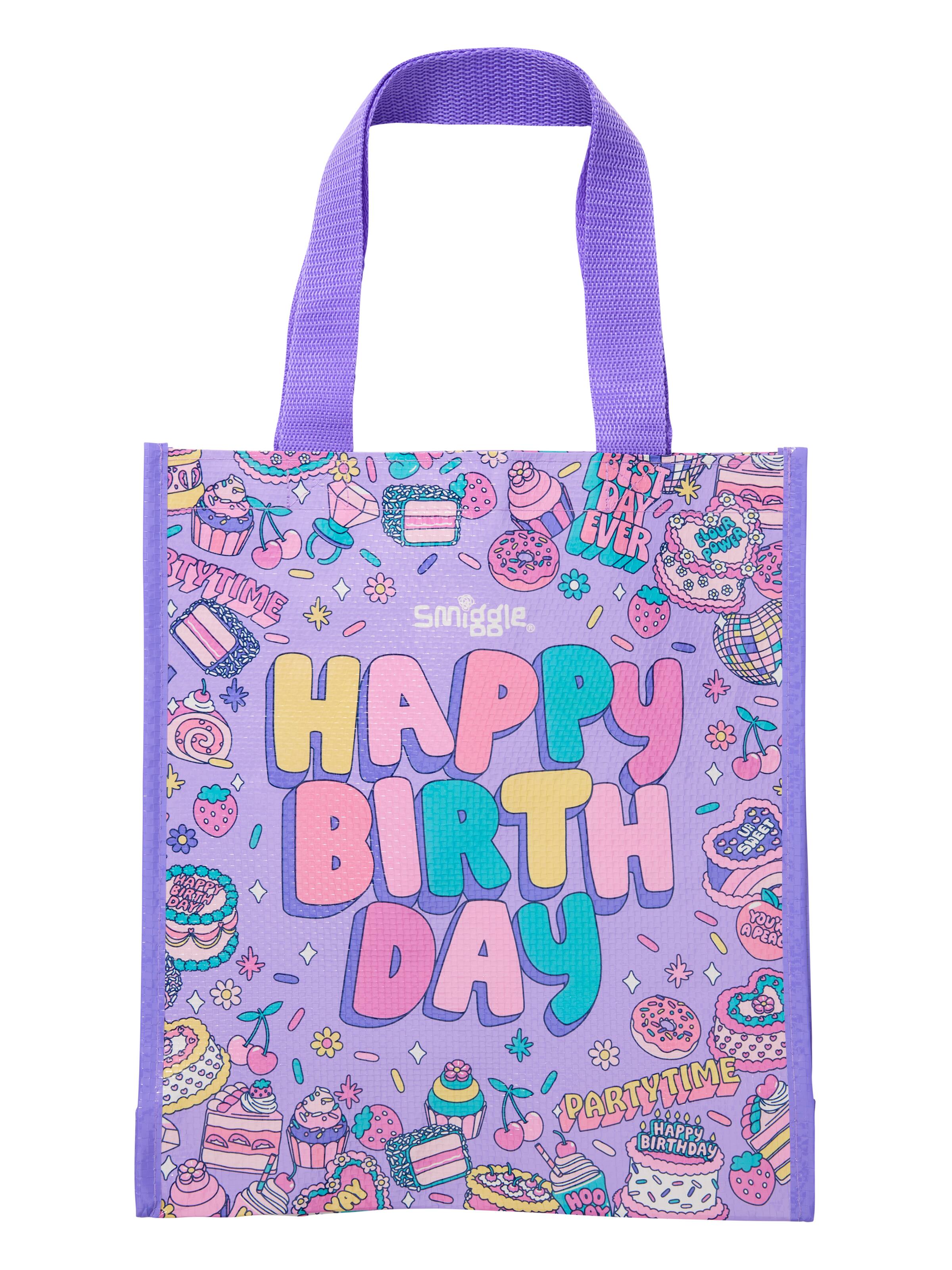 Birthday Cake Small Reuse Me Bag