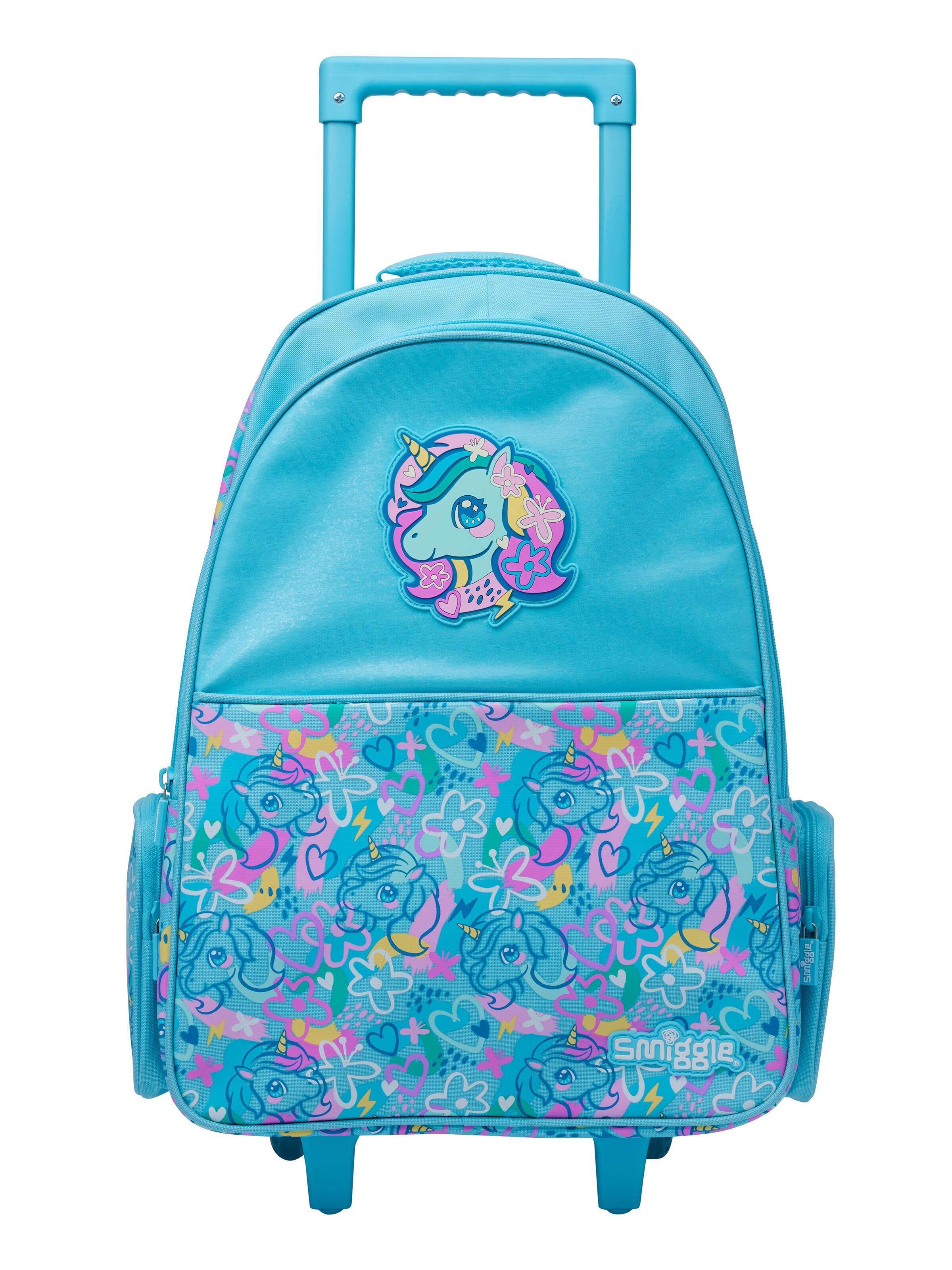 Bright Eyes Trolley Backpack With Light Up Wheels
