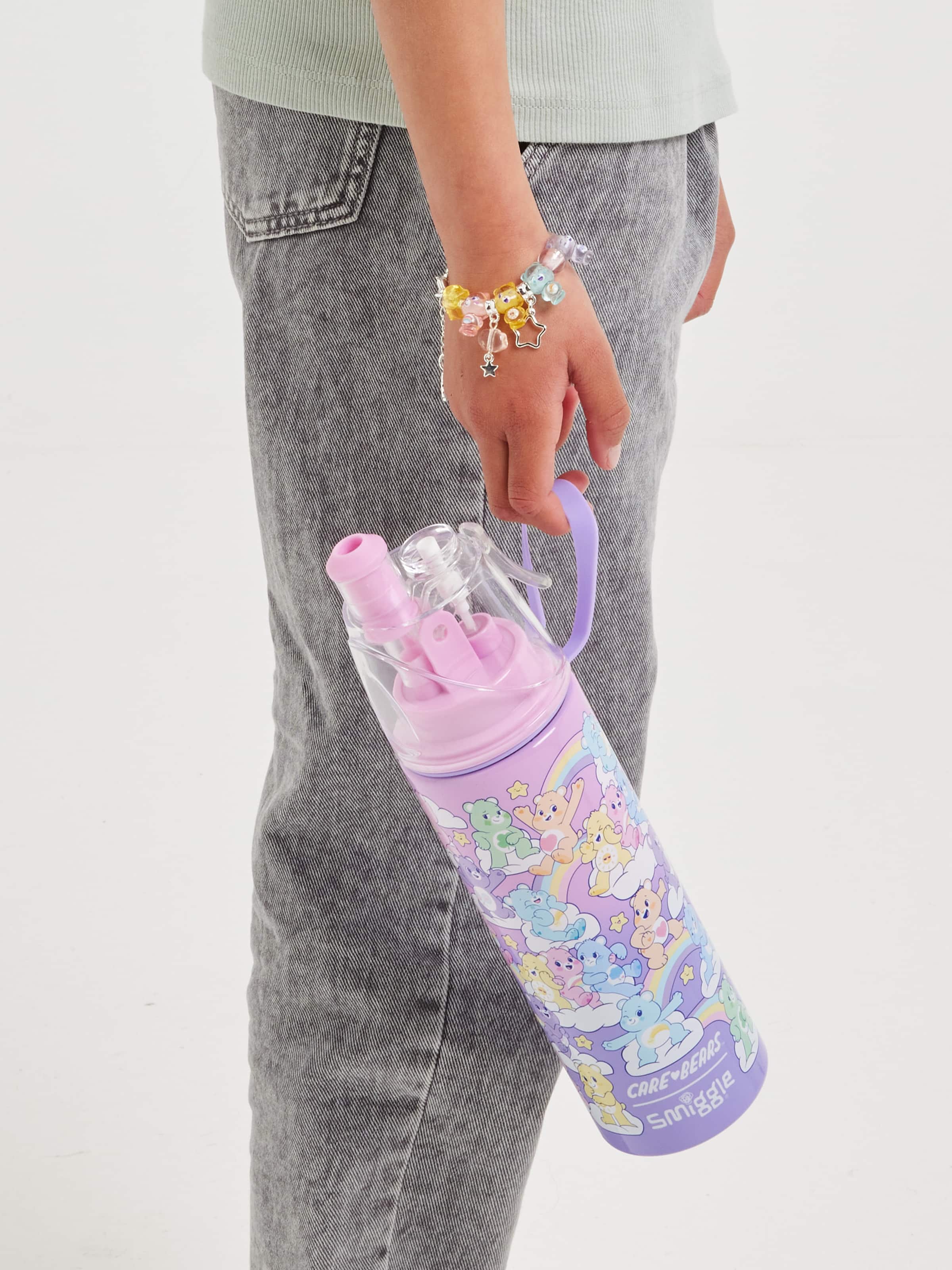 Care Bears Insulated Stainless Steel Spritz Drink Bottle 500Ml