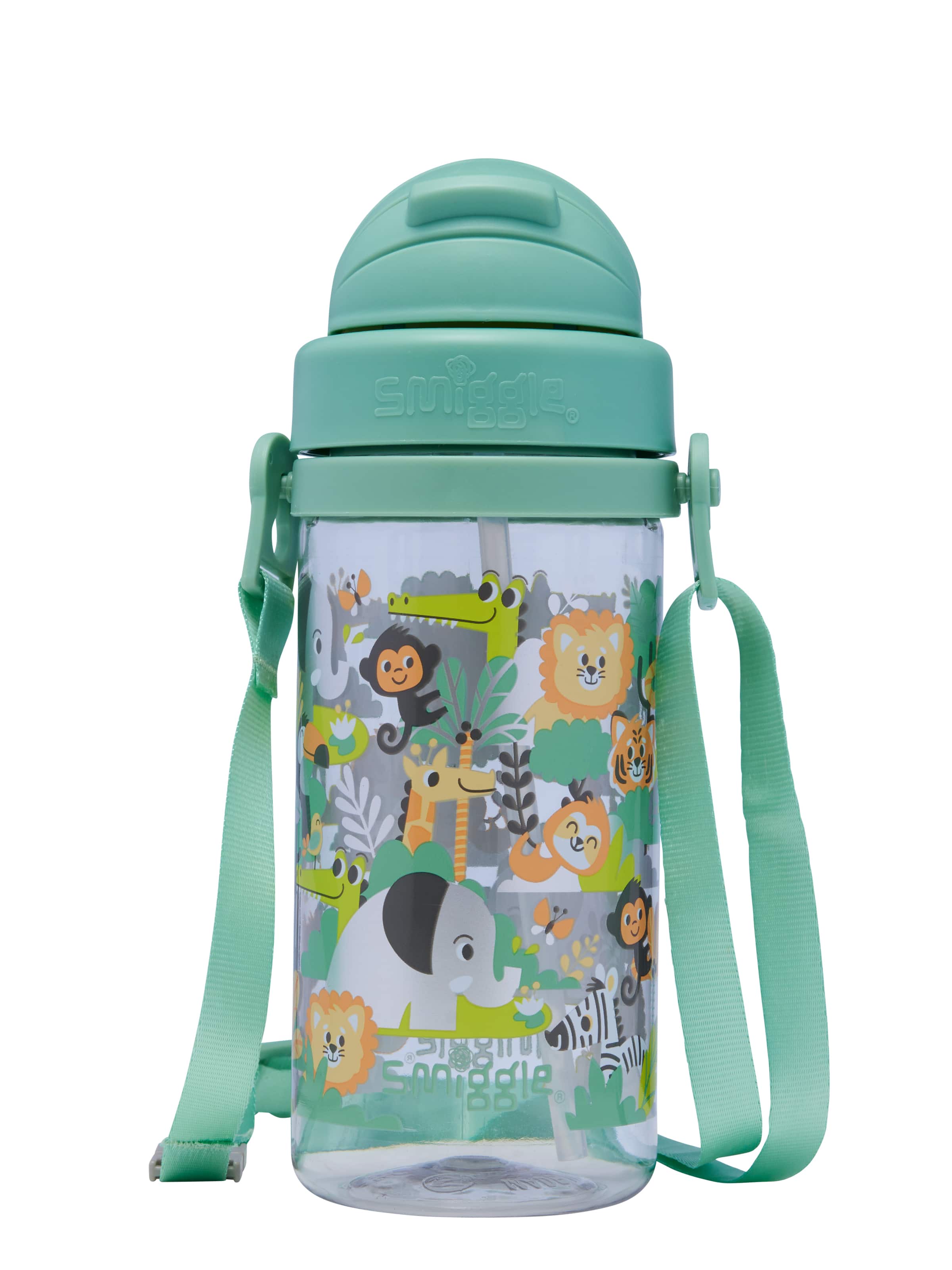 Little Journeys Teeny Tiny Plastic Drink Bottle With Strap 400Ml
