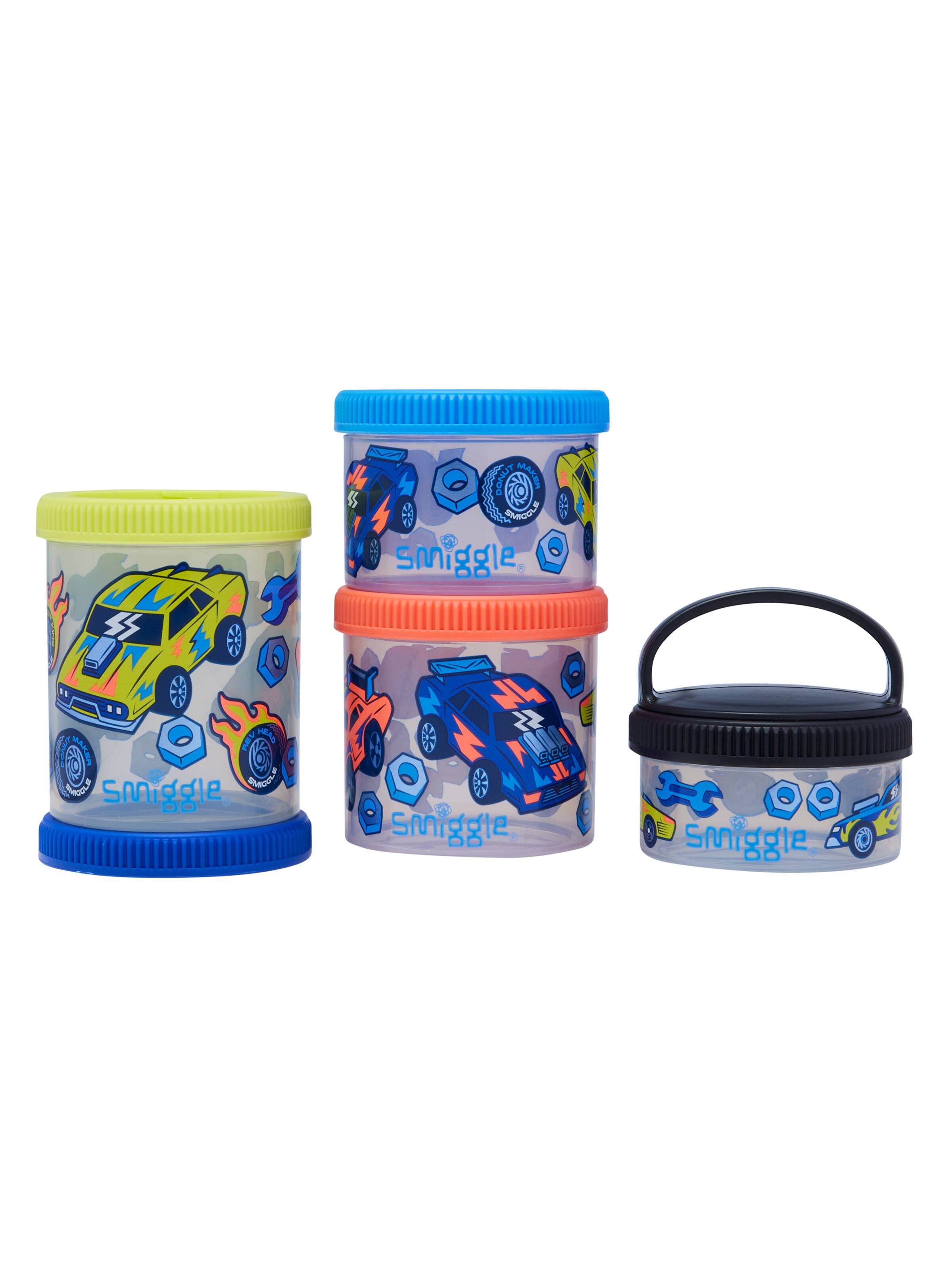 Playtime Snack N Stack Containers X4