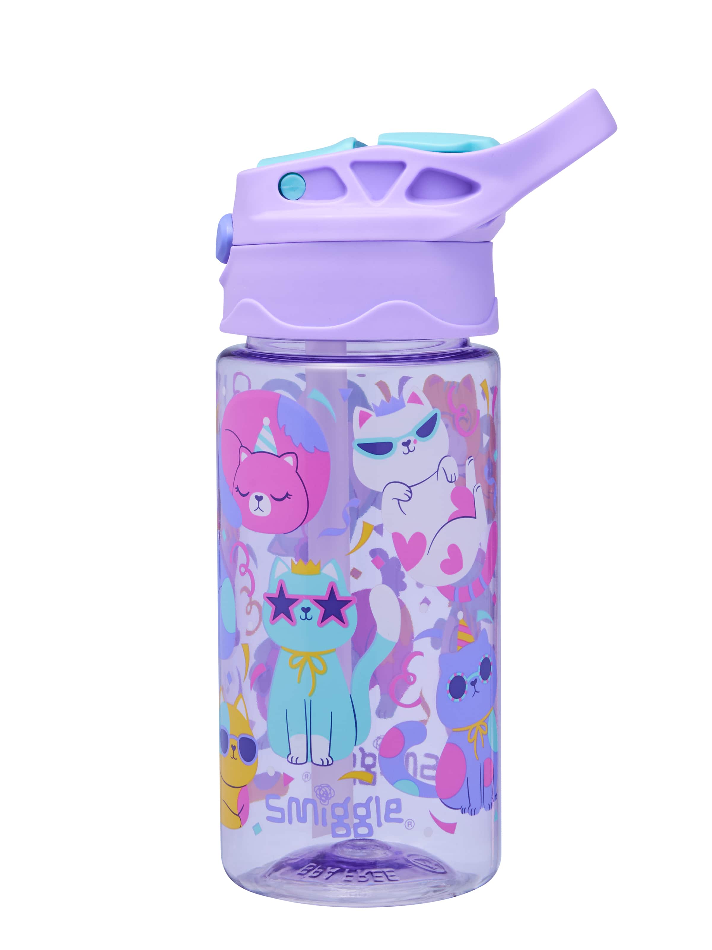 Playtime Junior Flip Plastic Drink Bottle 430Ml