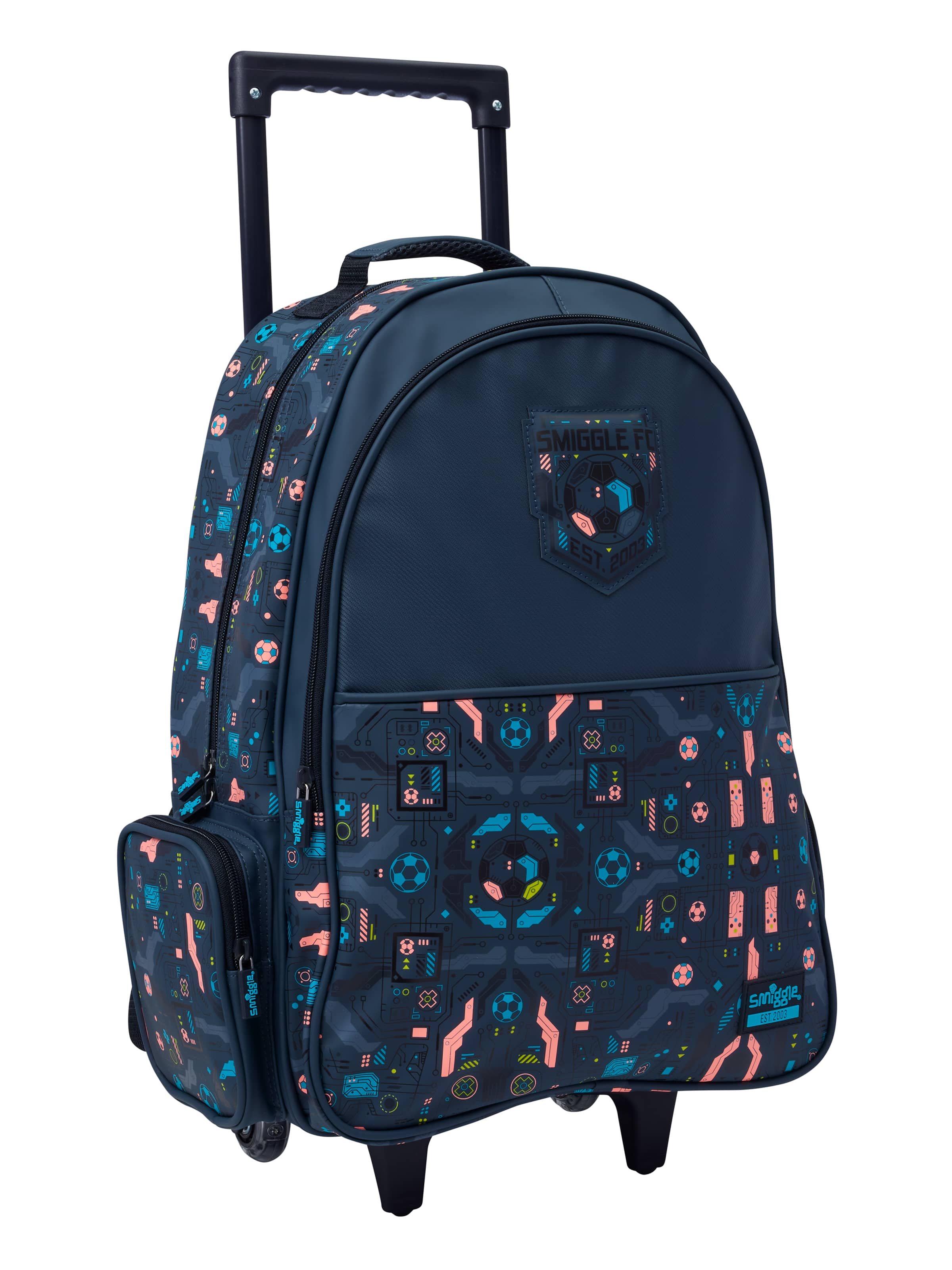 Power Play Trolley Backpack With Light Up Wheels