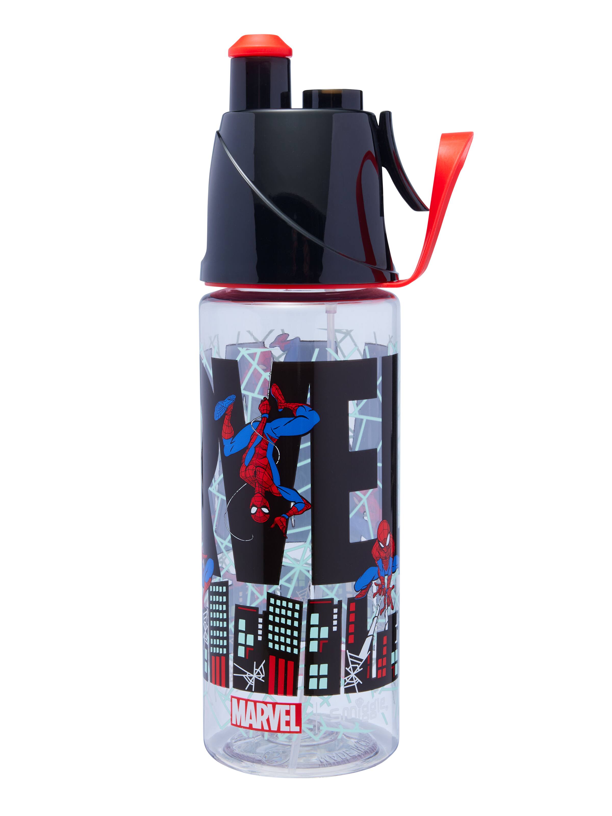 Spider-Man Spritz Plastic Drink Bottle 560Ml