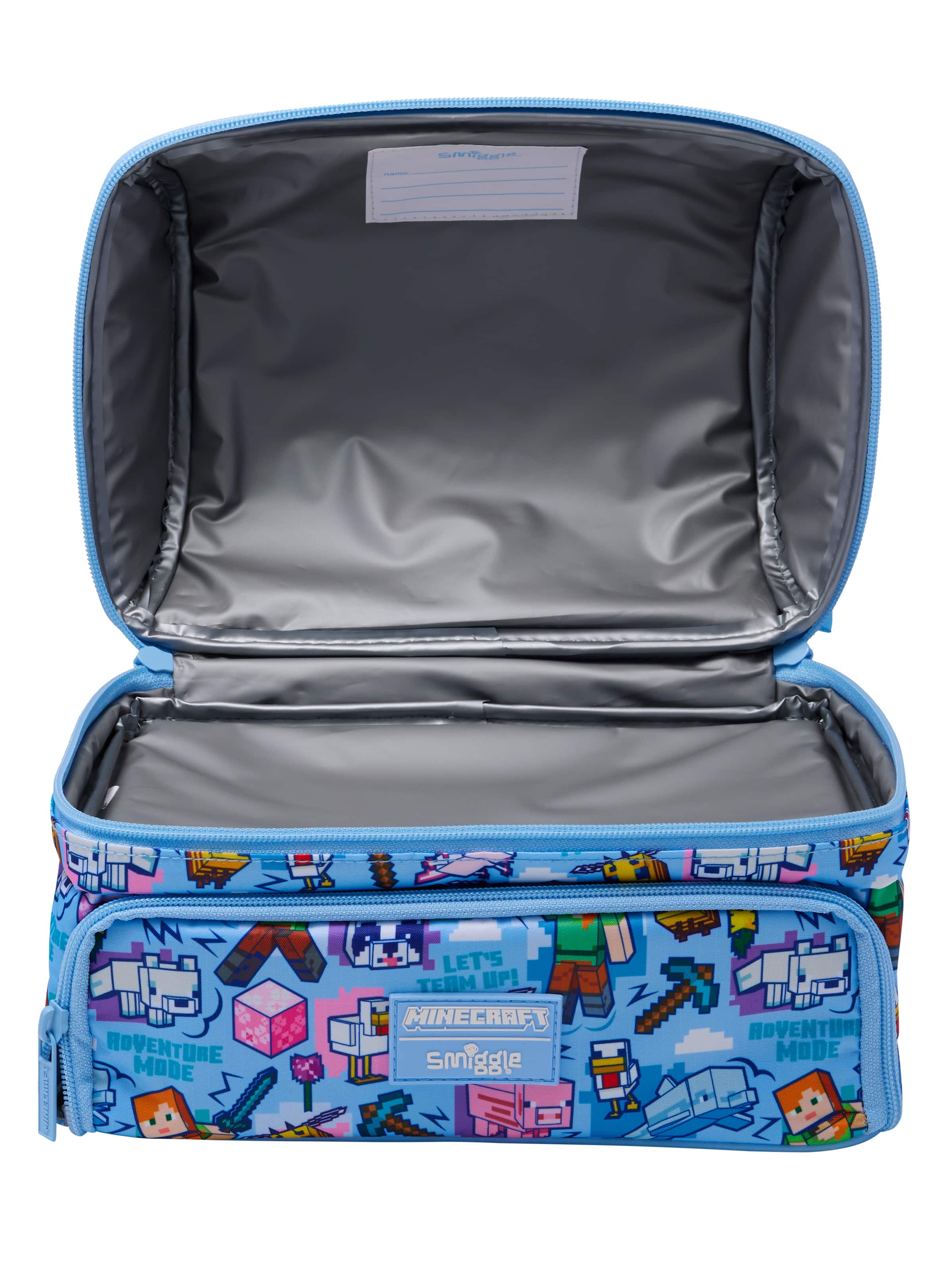 Minecraft Large Dual Strap Lunchbox