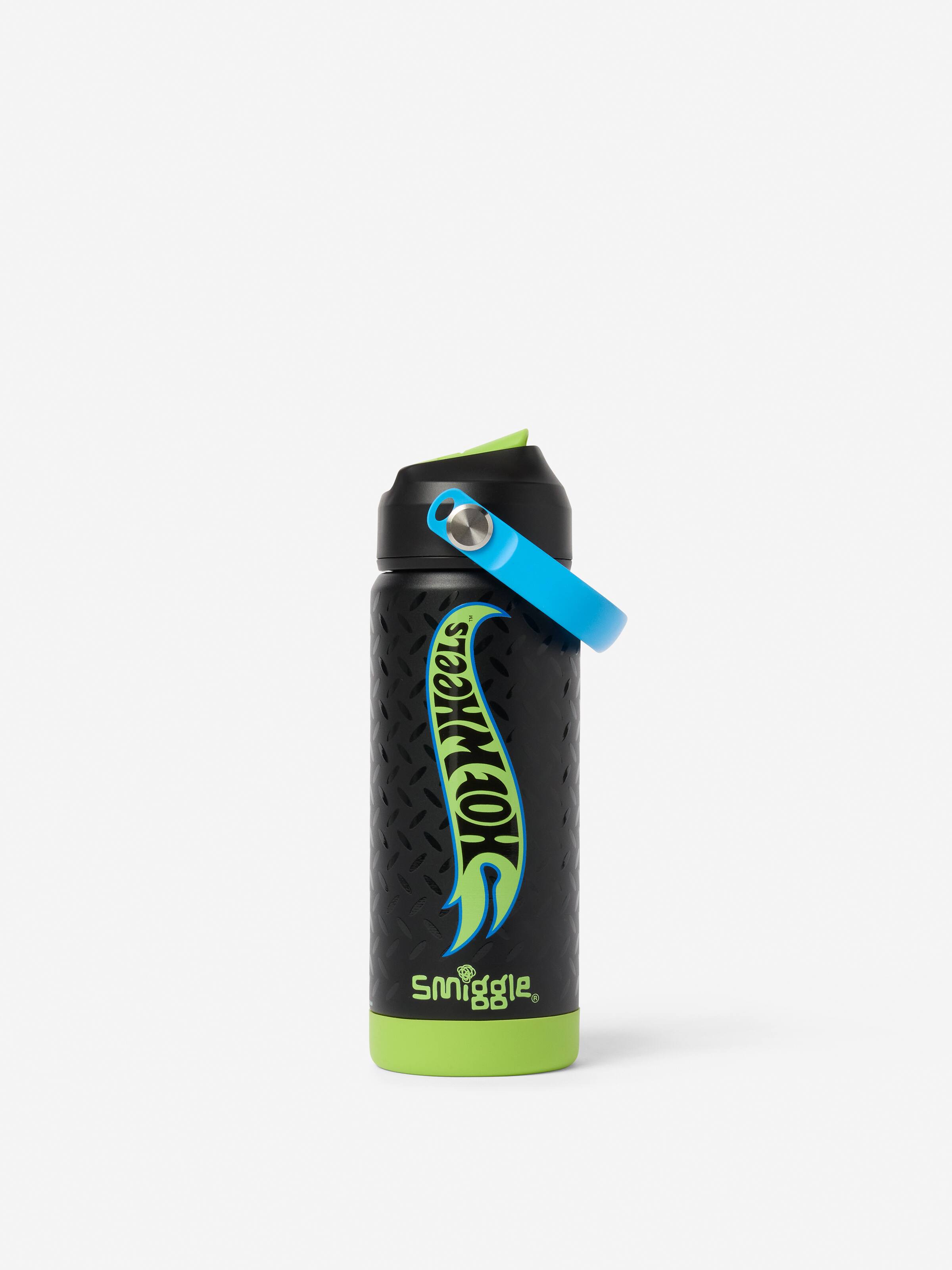 Hot Wheels Squiggle Insulated Stainless Steel Drink Bottle 550Ml