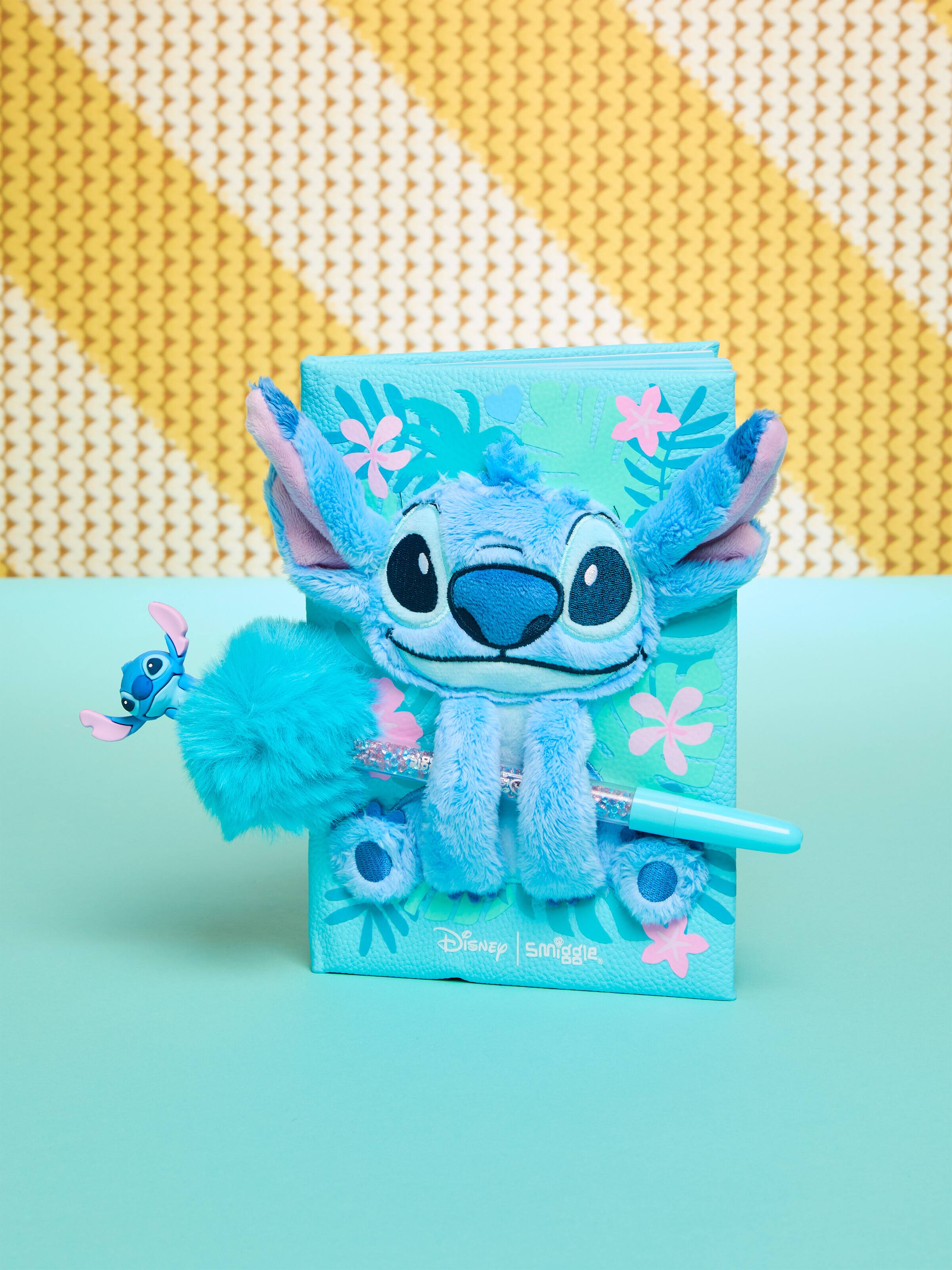 Image for Stitch Fluffy Pen from Smiggle