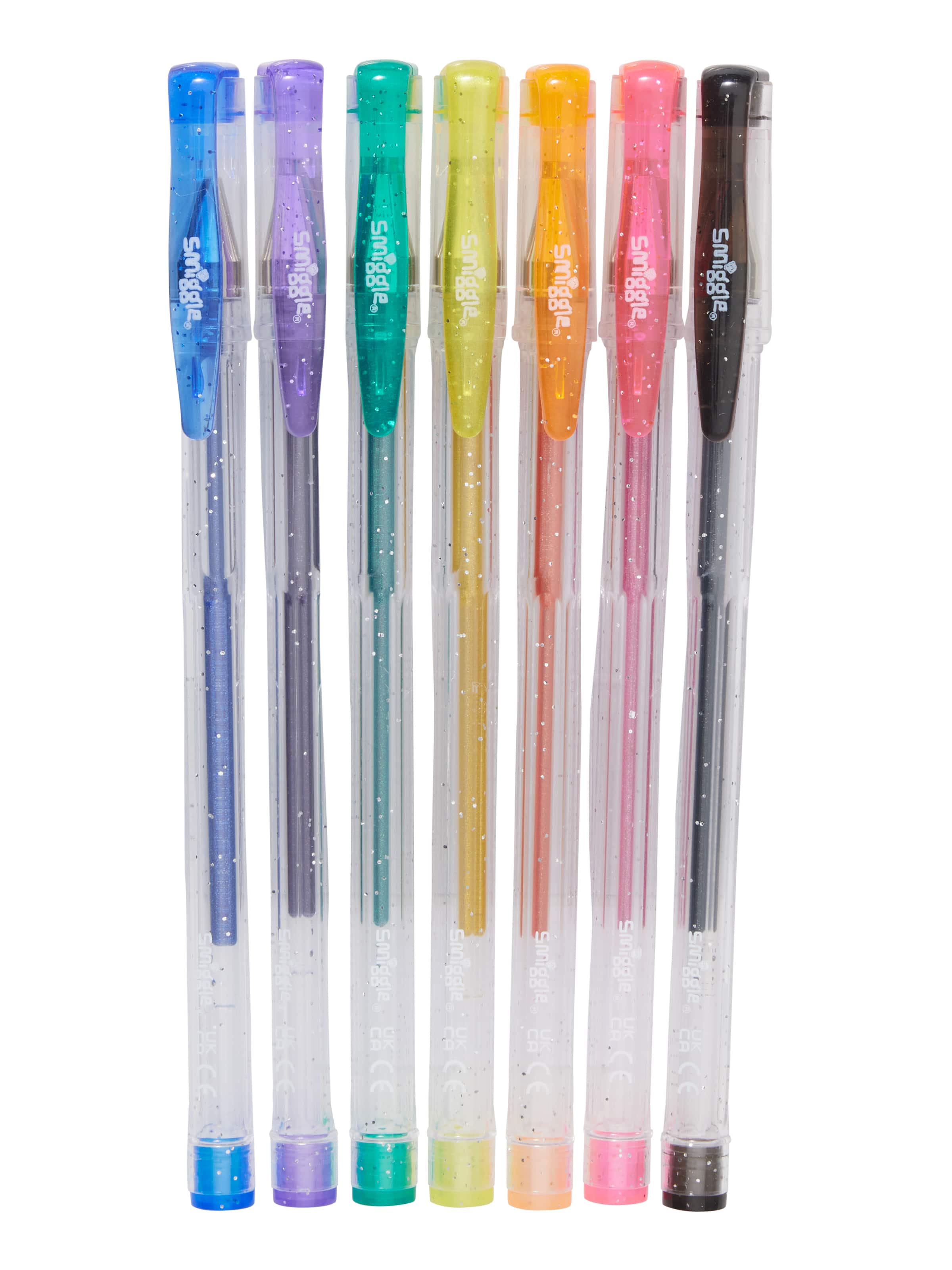 Image for Glitter Scented Gel Pens Pack X7 from Smiggle