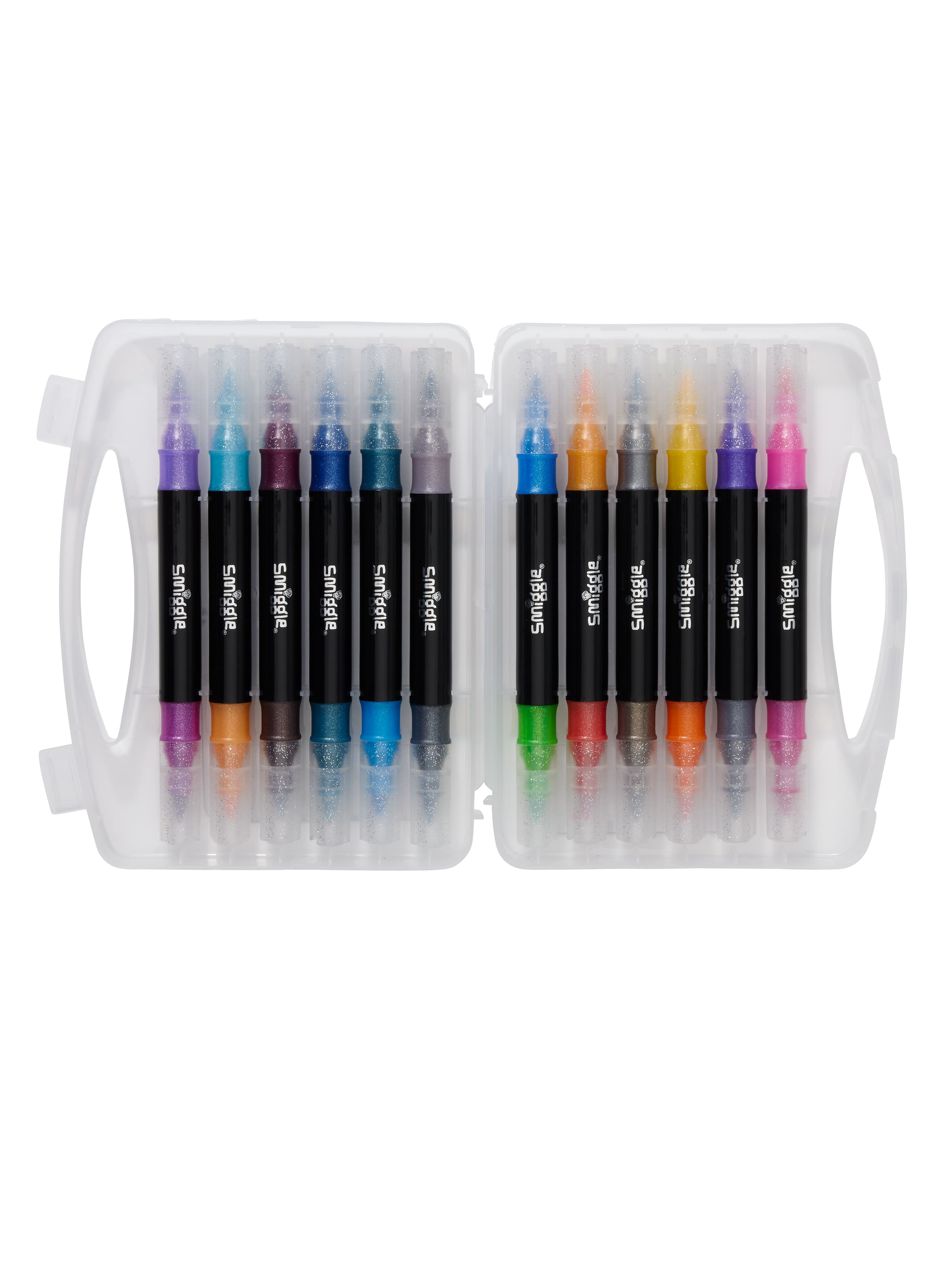 Image for Glitter Dual Tip Marker Pack X12 from Smiggle