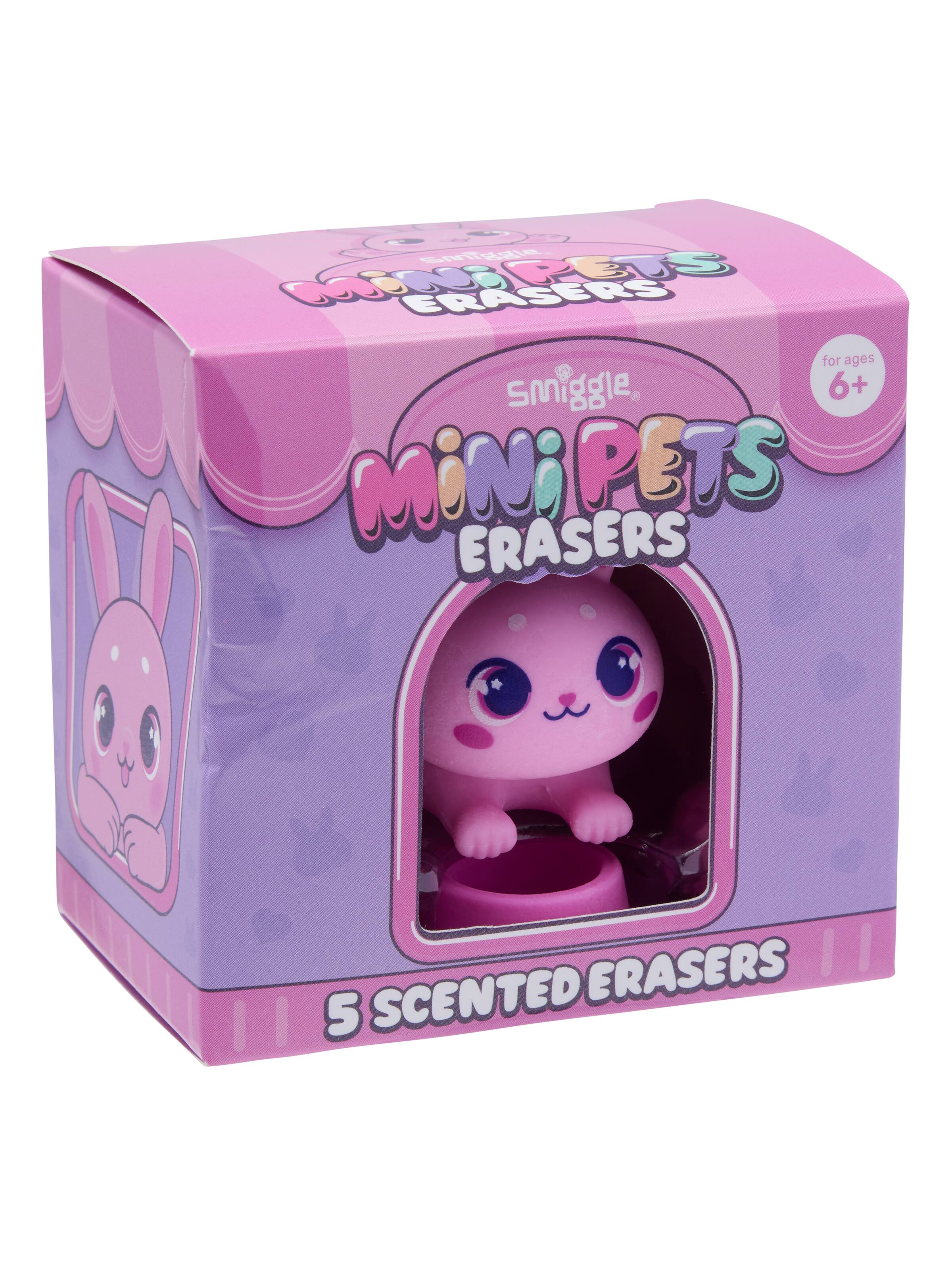 Image for Mini Pet Eraser Pack from Smiggle