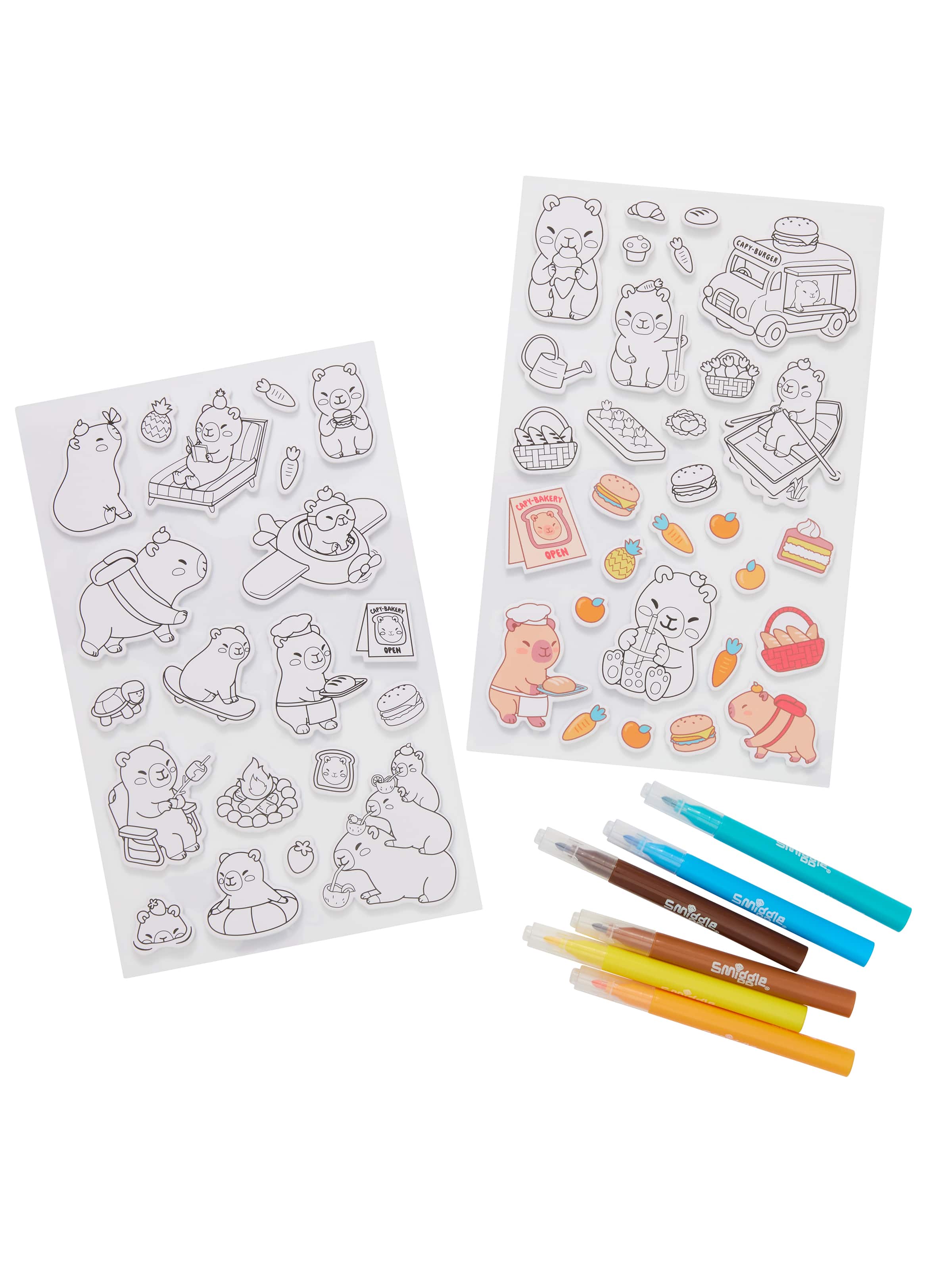 Mini Colour In Stickers Gift Pack