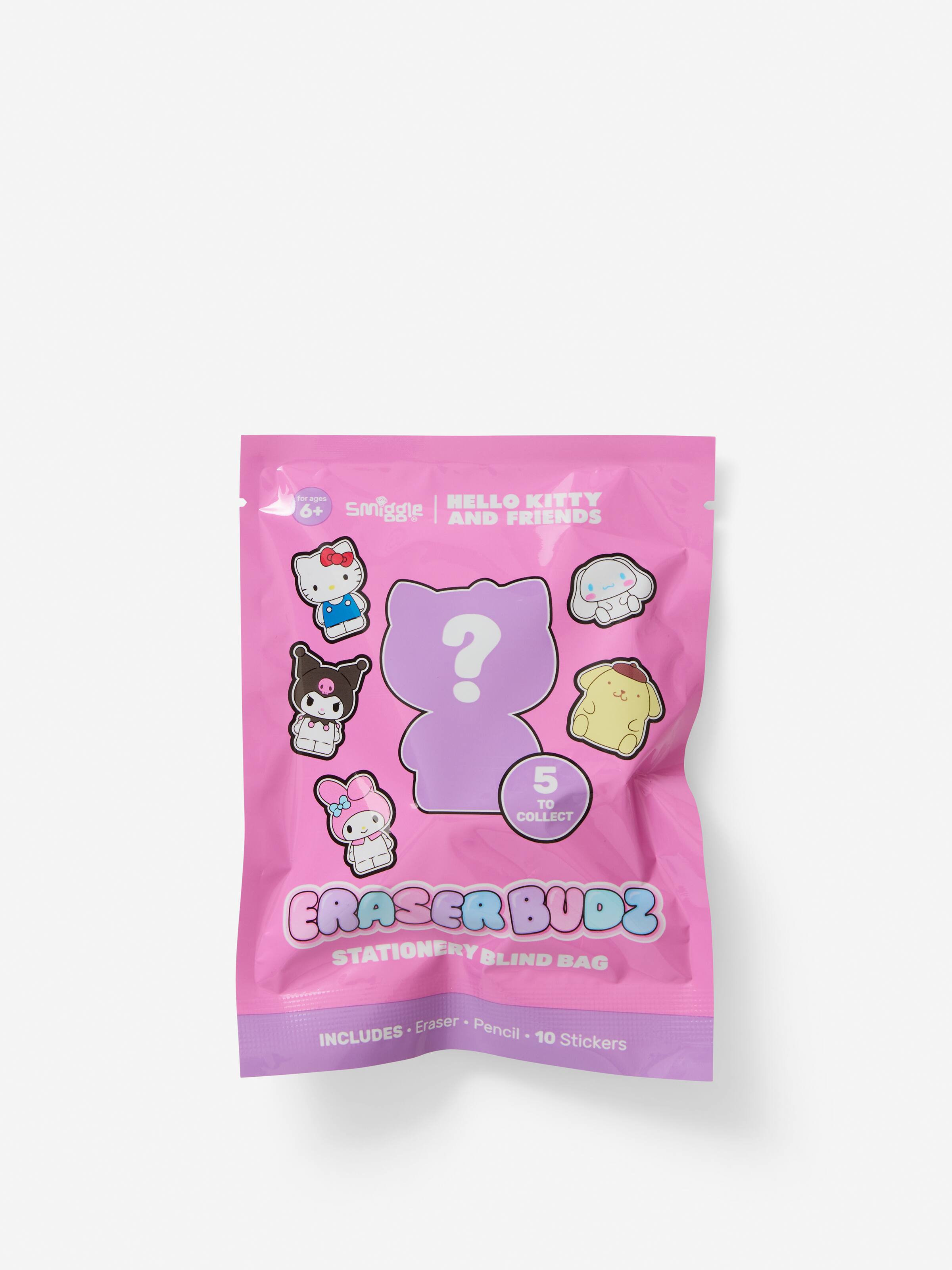 Hello Kitty And Friends Eraser Budz Stationery Blind Bag