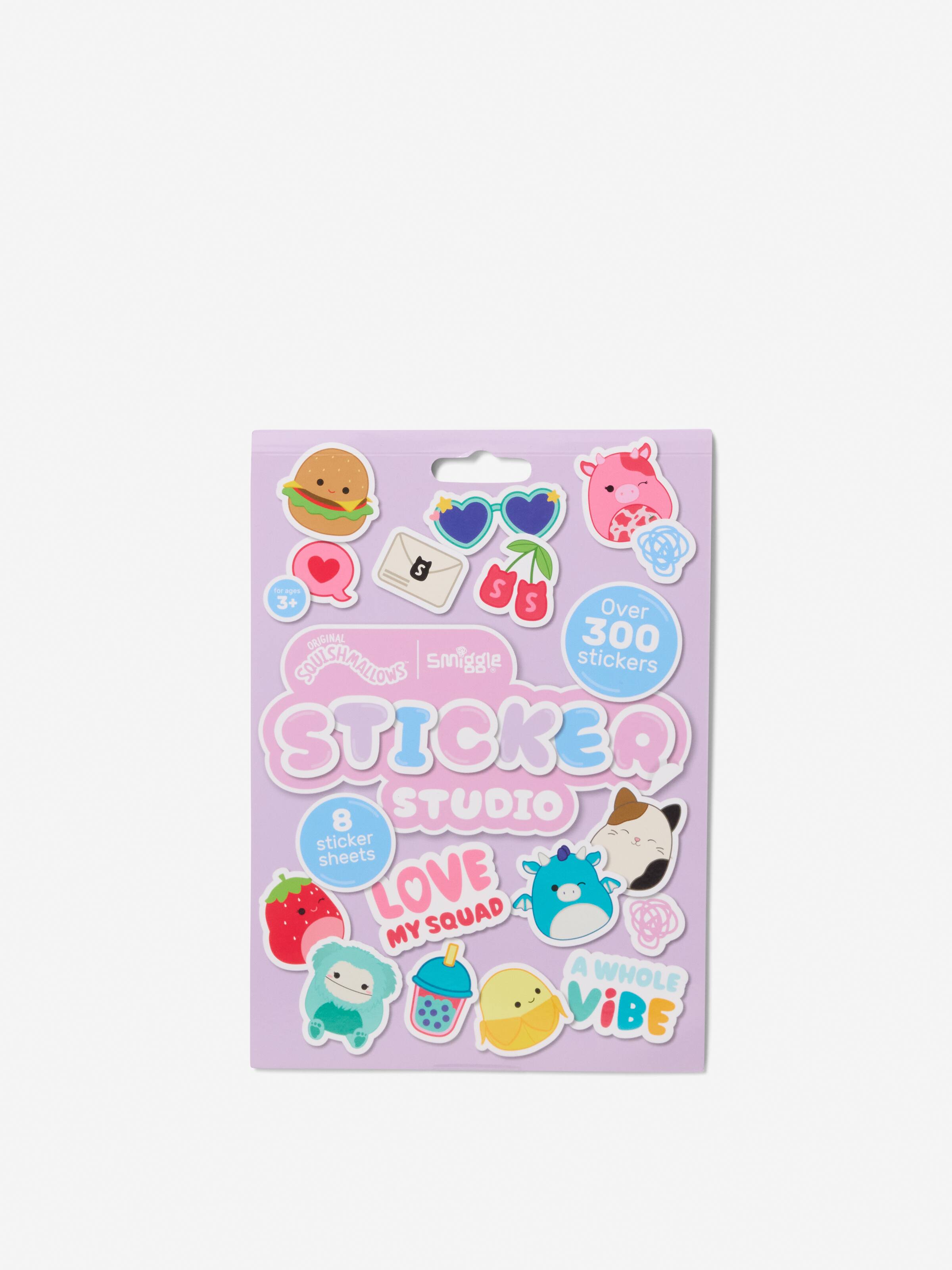 Squishmallows Sticker Studio Book