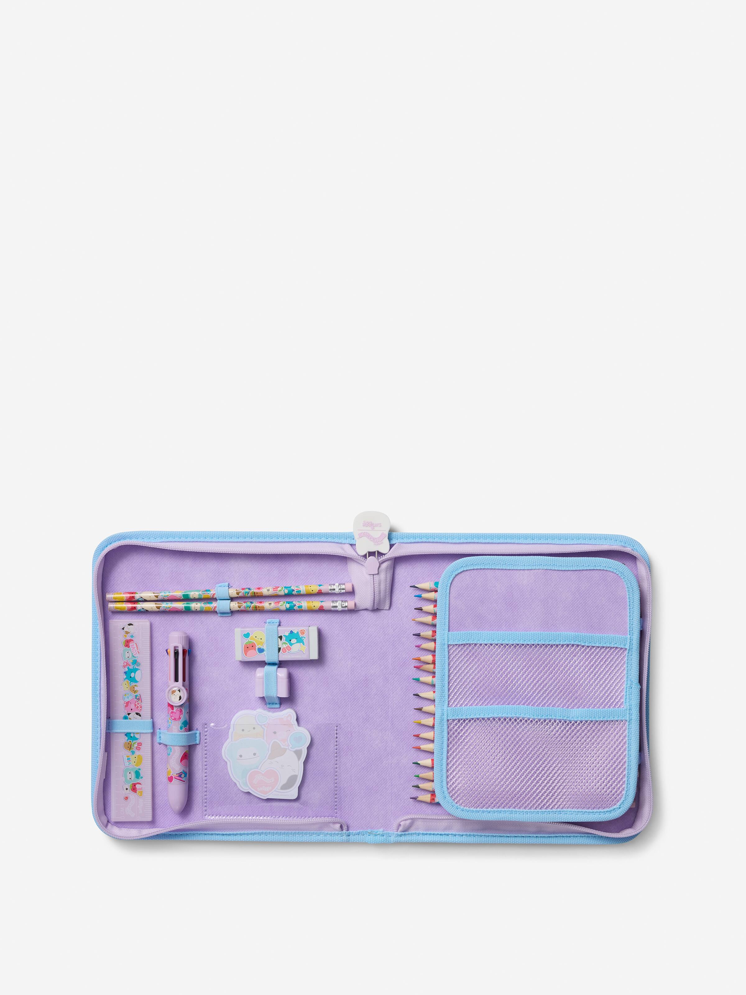 Squishmallows Zip It Hardtop Stationery Gift Pack