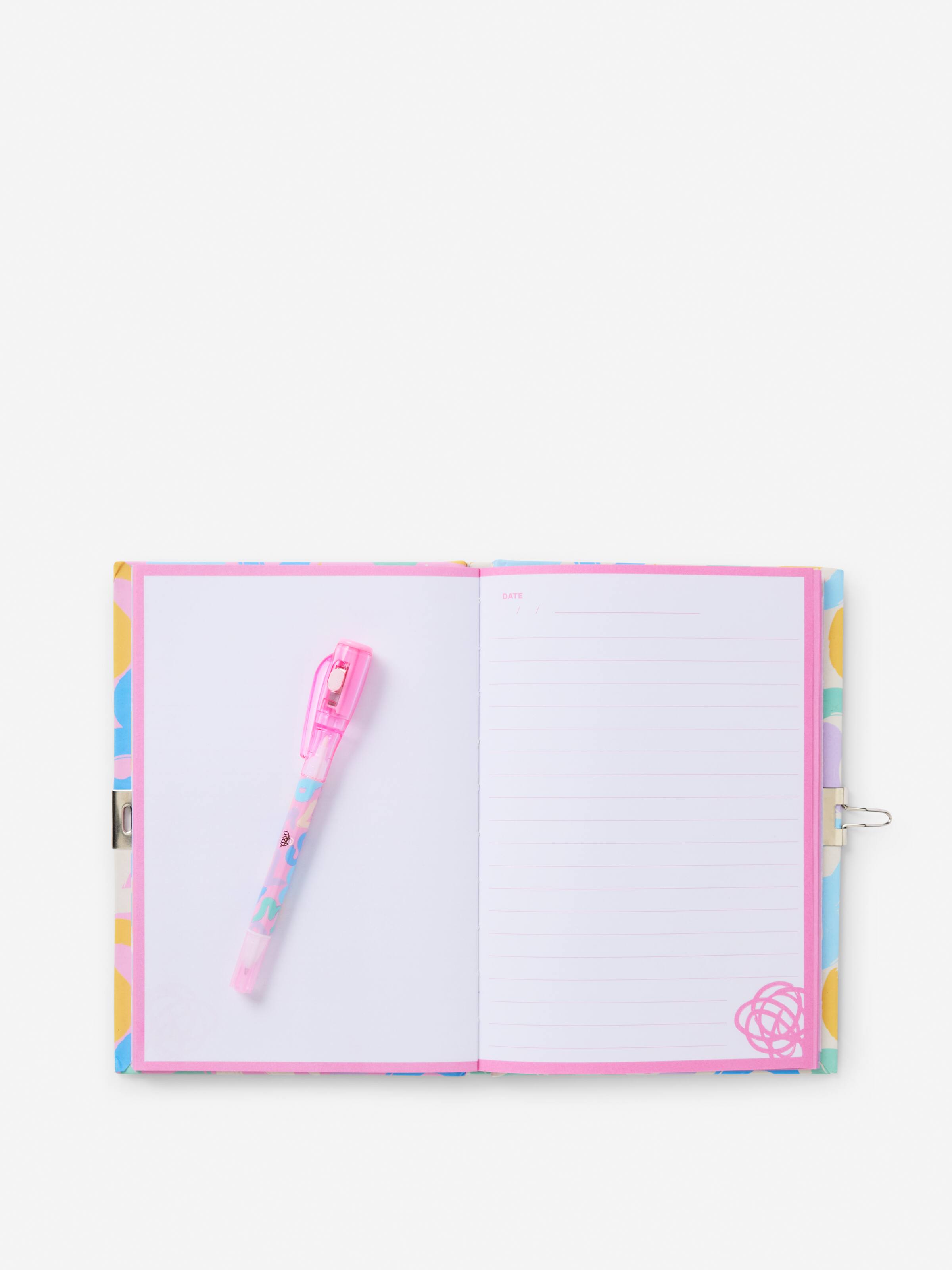 Smiggler A5 Lockable Notebook With Spy Pen