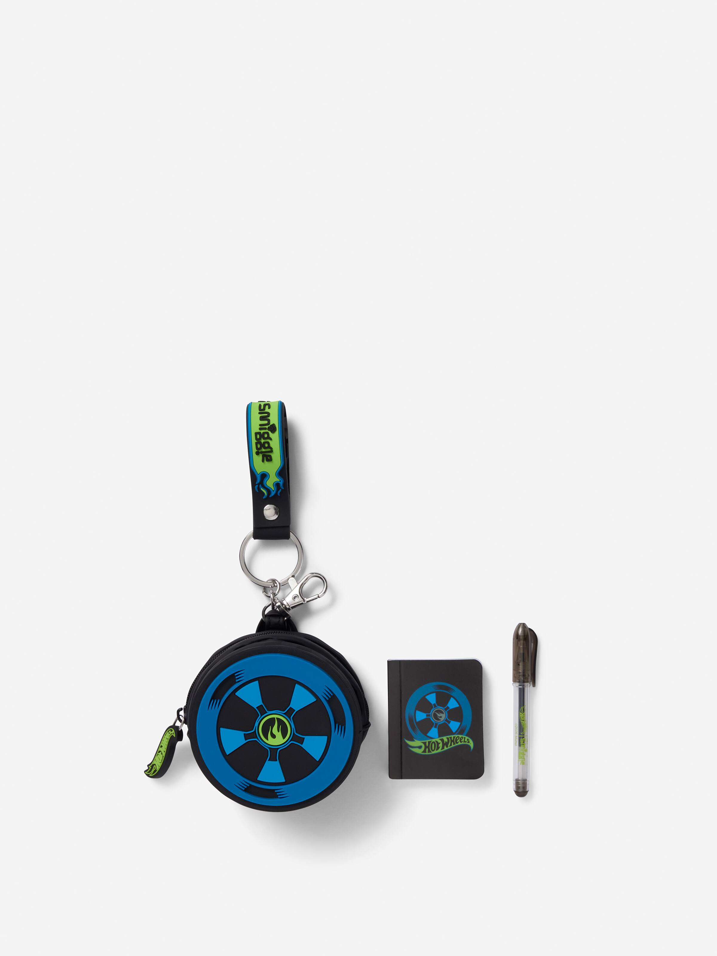 Hot Wheels Mini Notepad Pen Pal Bag Charm