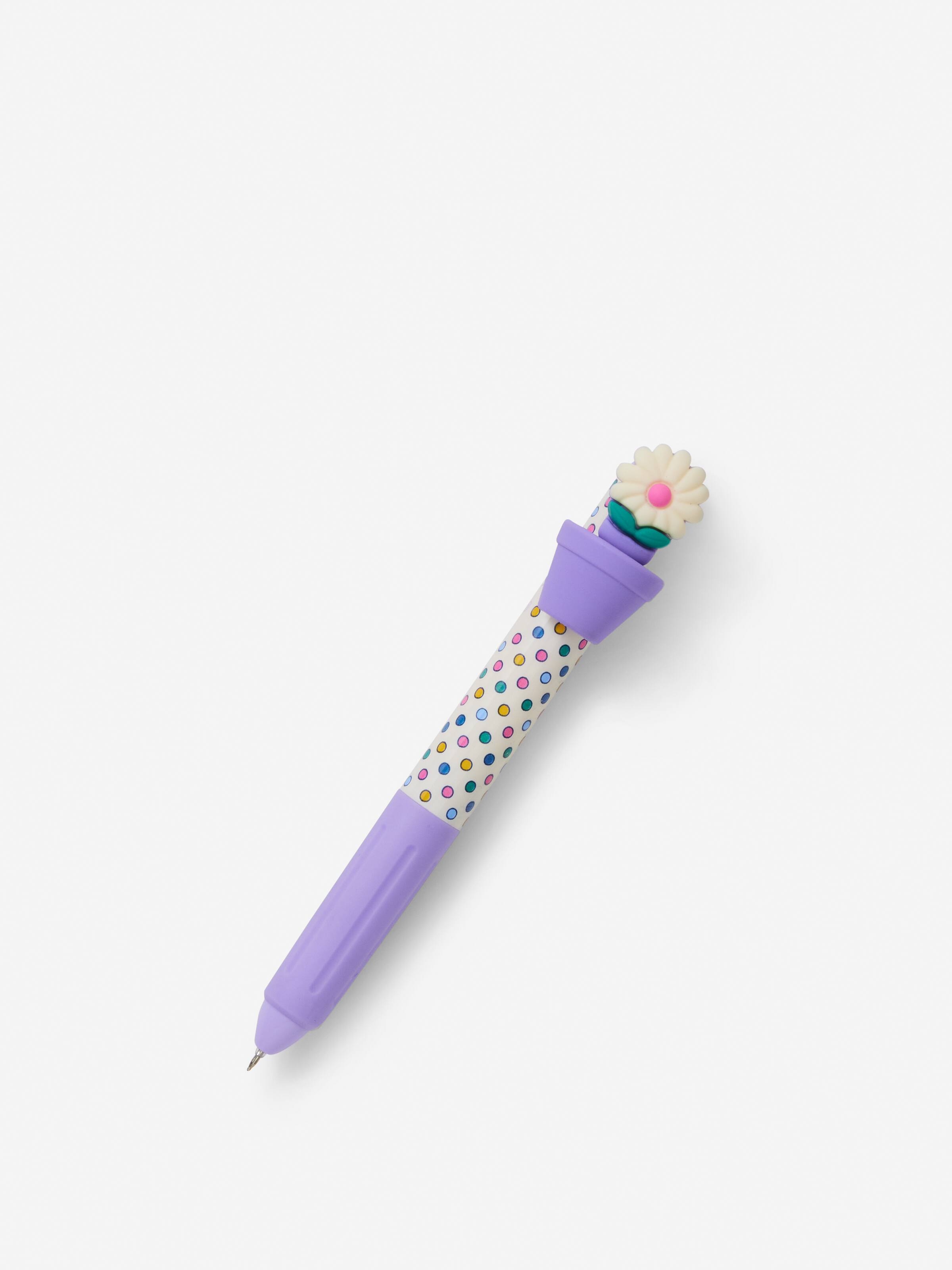Floral Novelty Click Pen