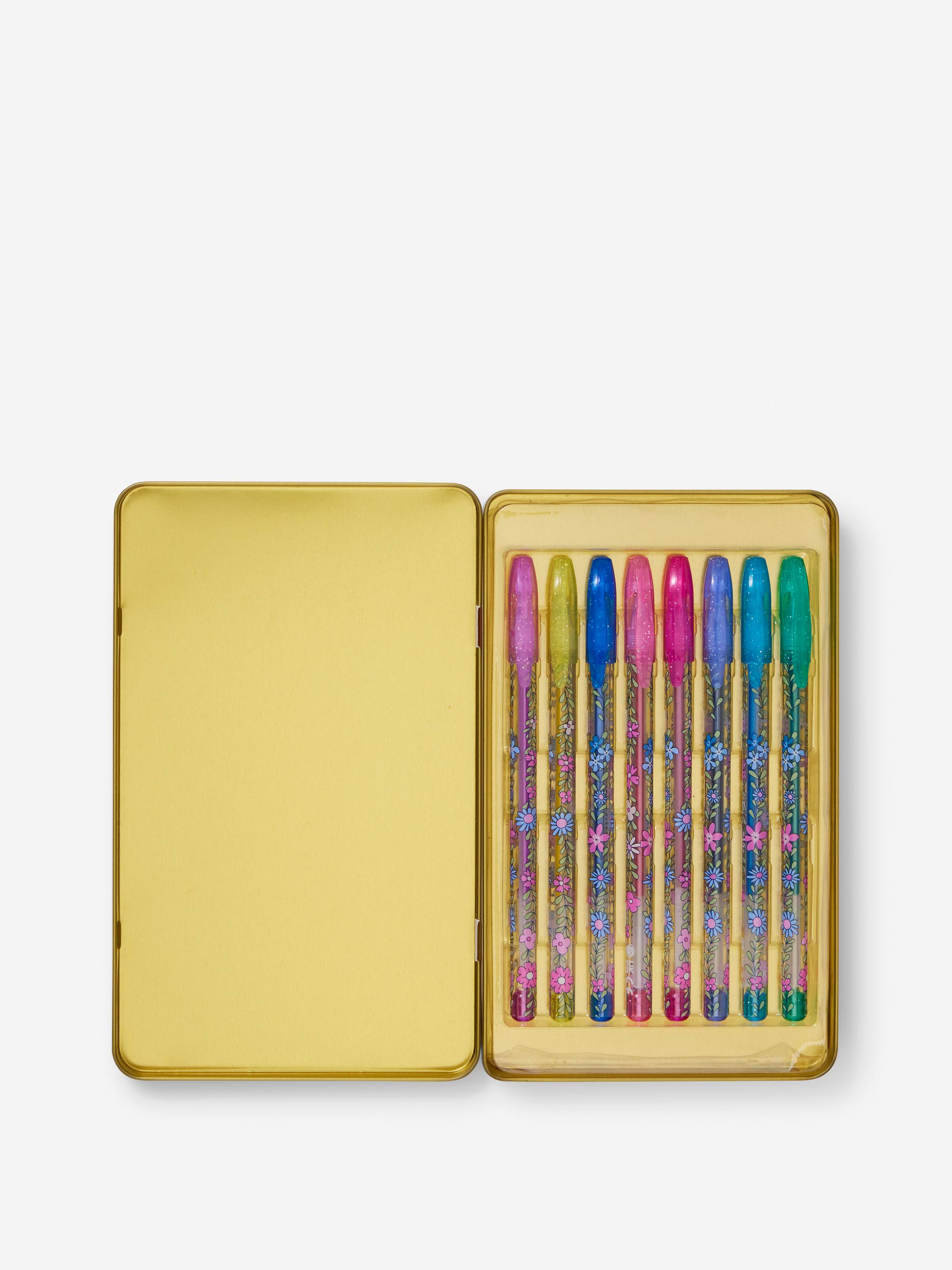 Floral Scented Ballpoint Gel Pen 8 Pack