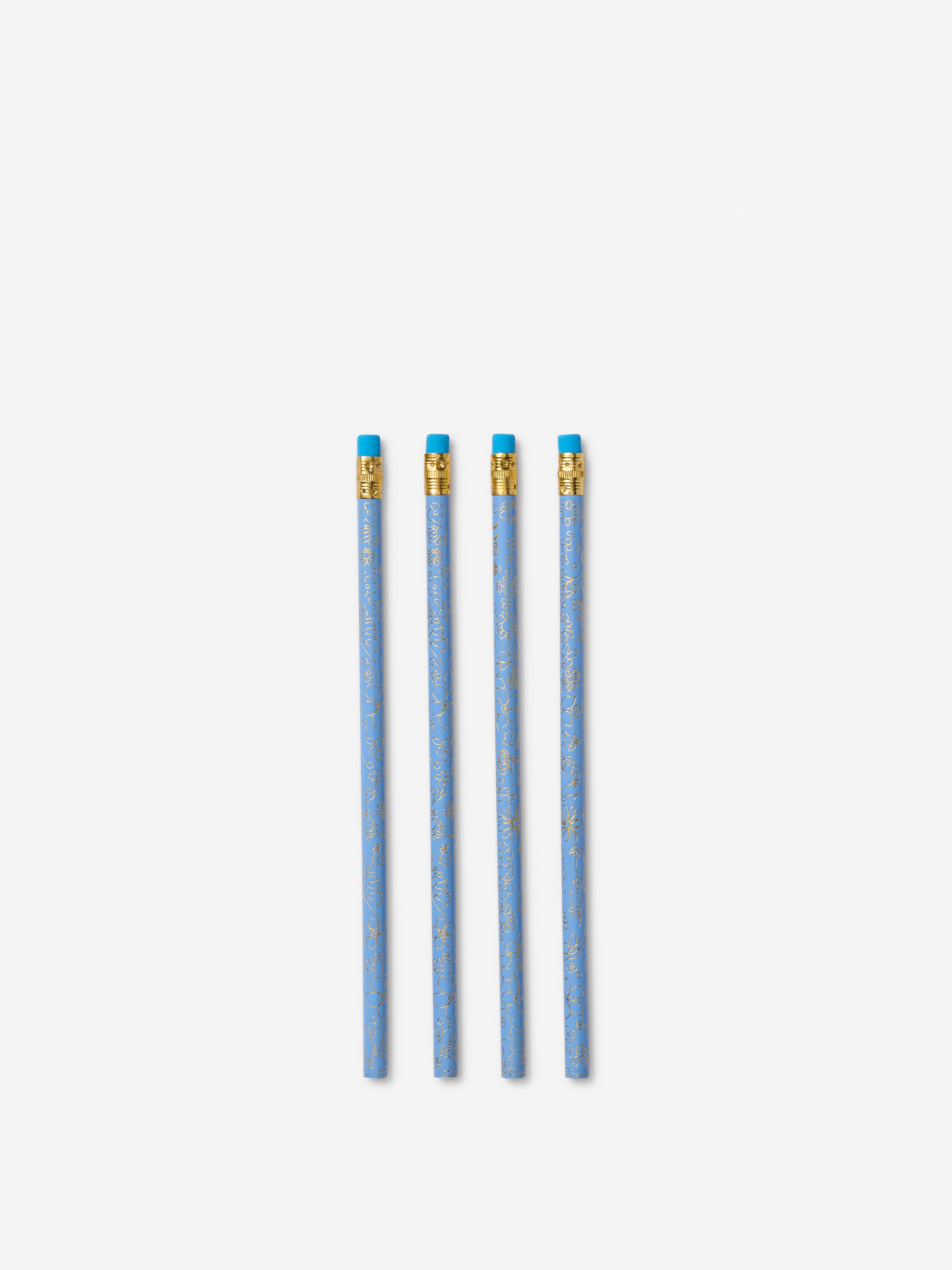 Floral Scented Pencil X4 Pack