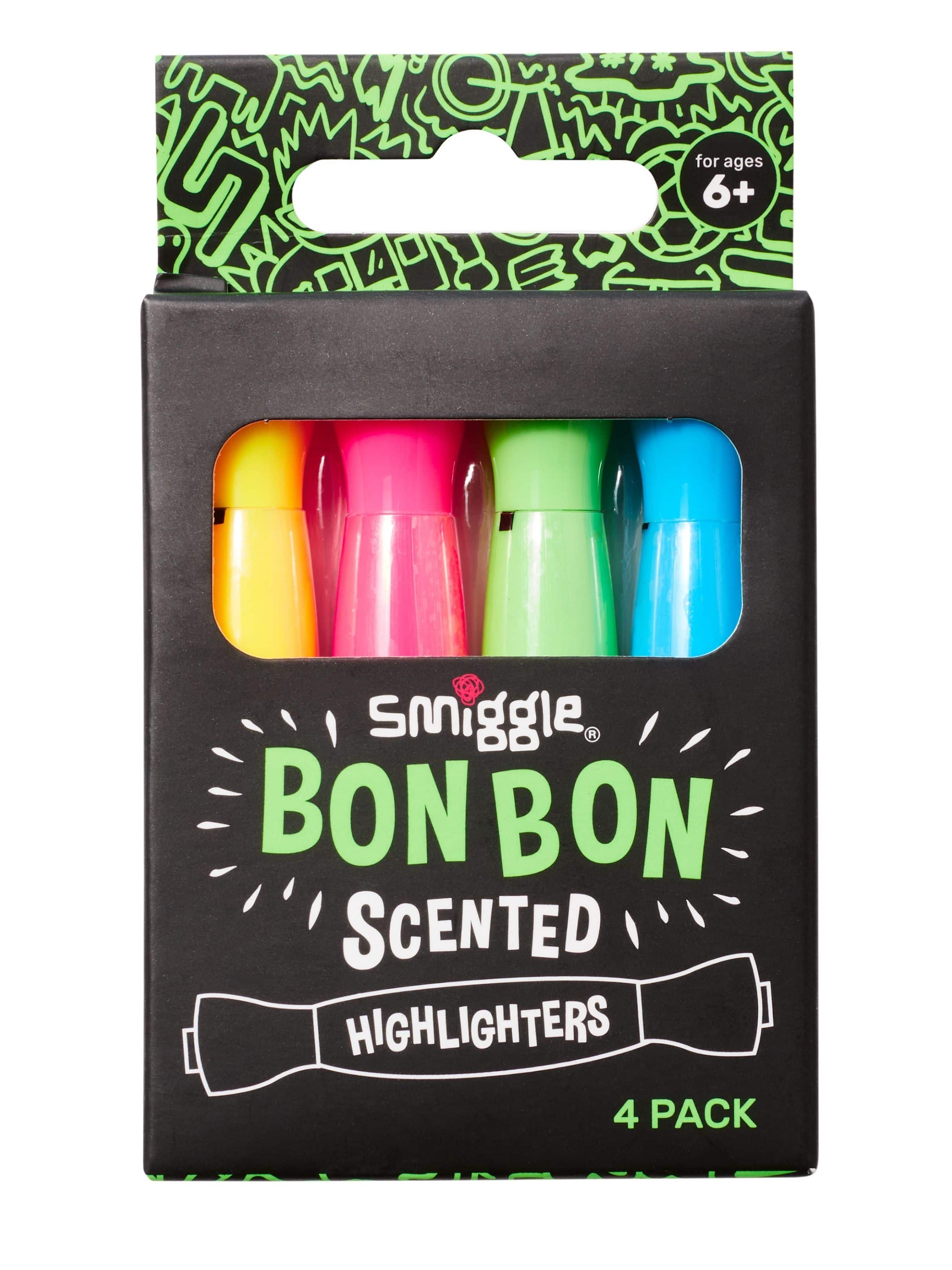 Bon Bon Scented Highlighters Pack X4