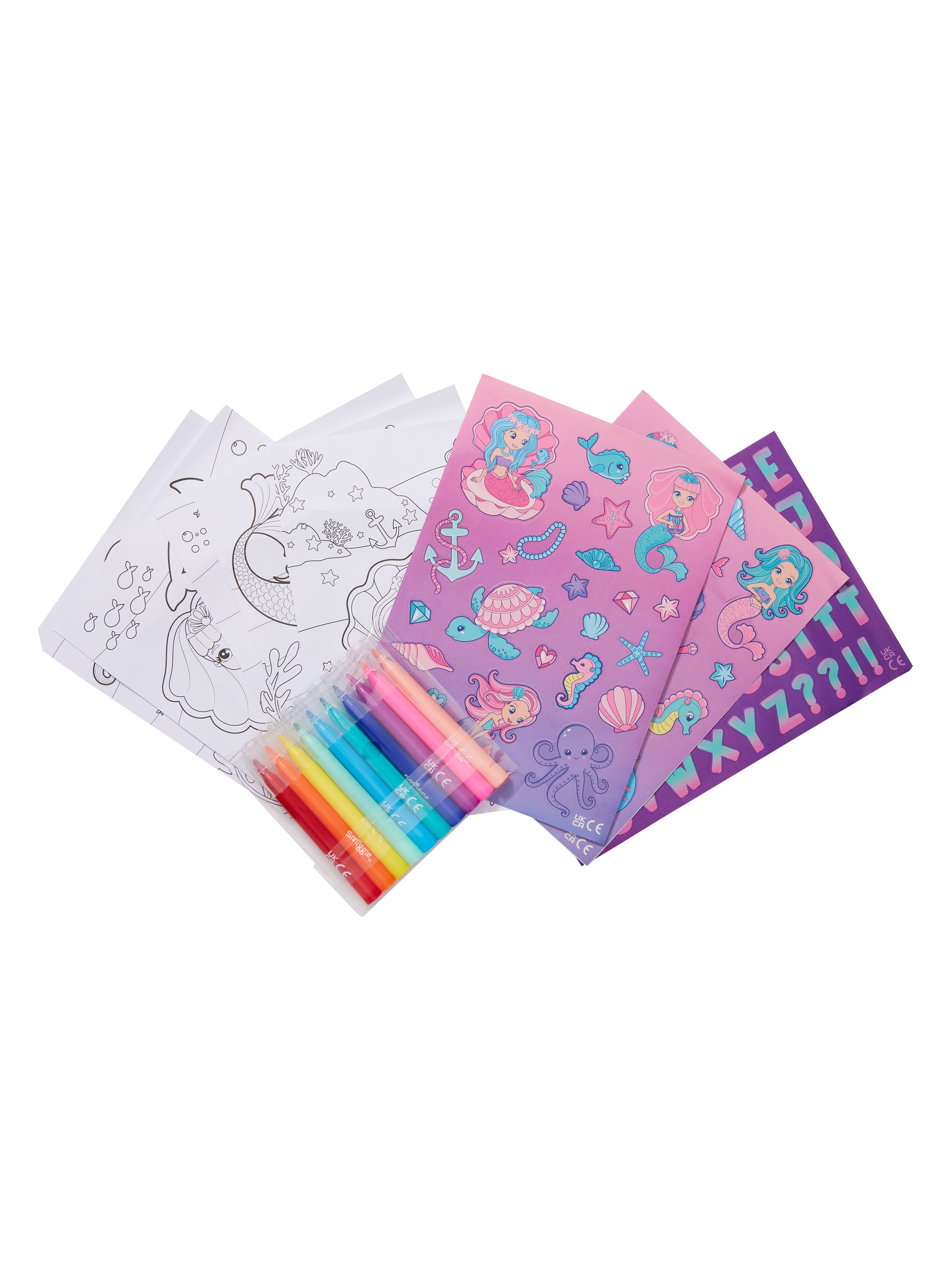 Image for Mini Colour &amp; Carry Scented Activity Kit from Smiggle