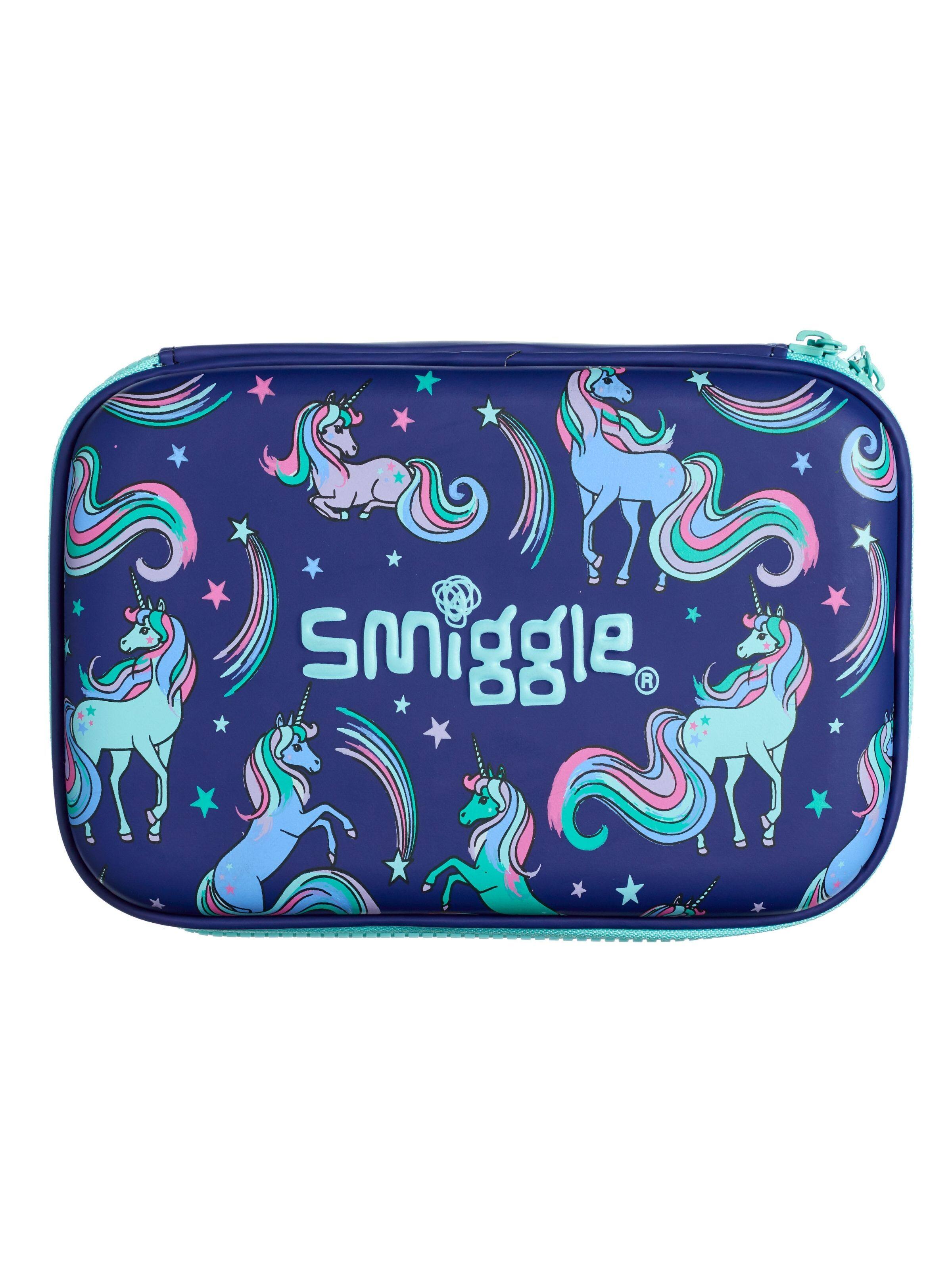 smiggle pencil case with stationery