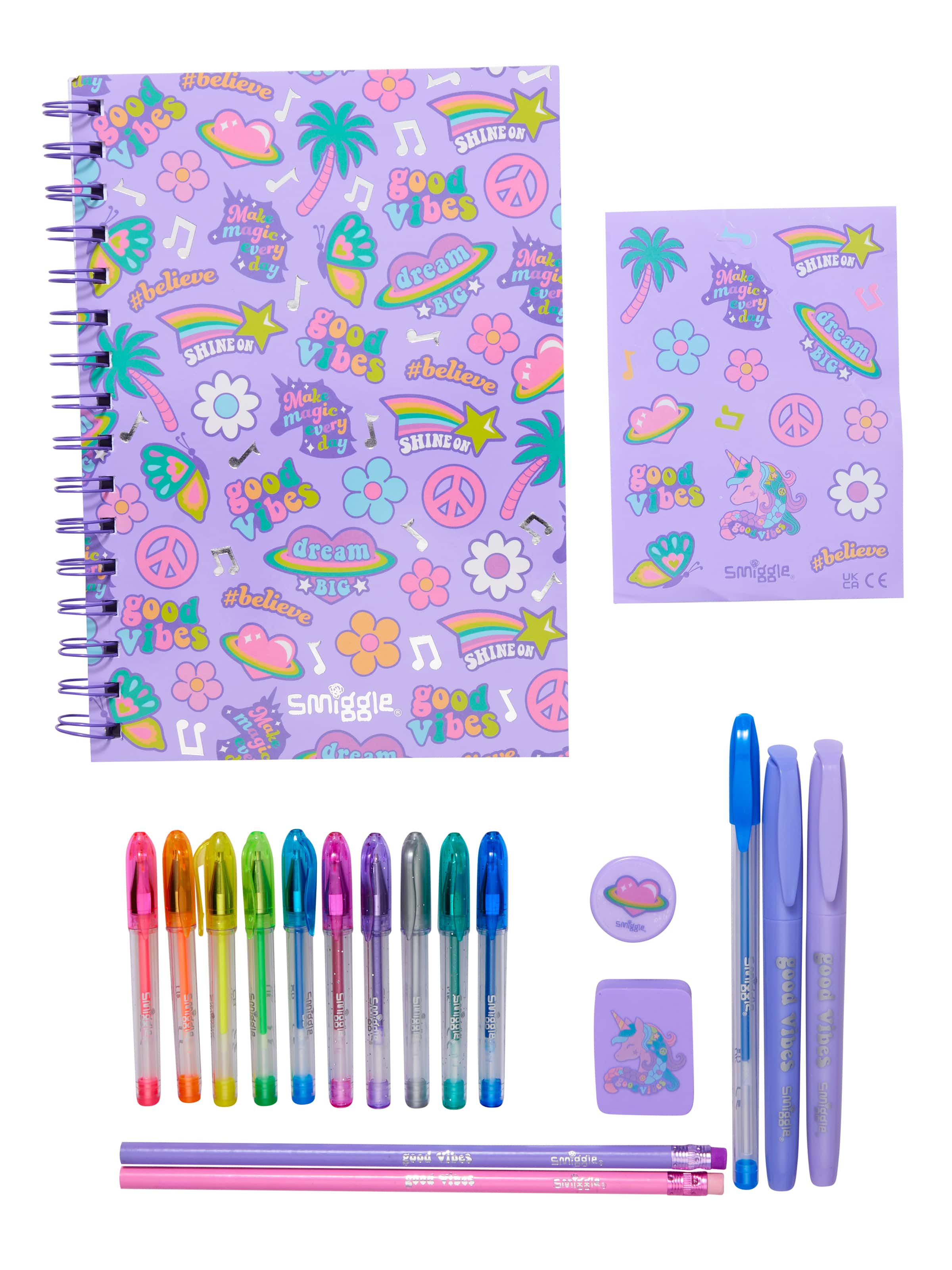 Image for All Stars A5 Essentials Stationery Gift Pack from Smiggle