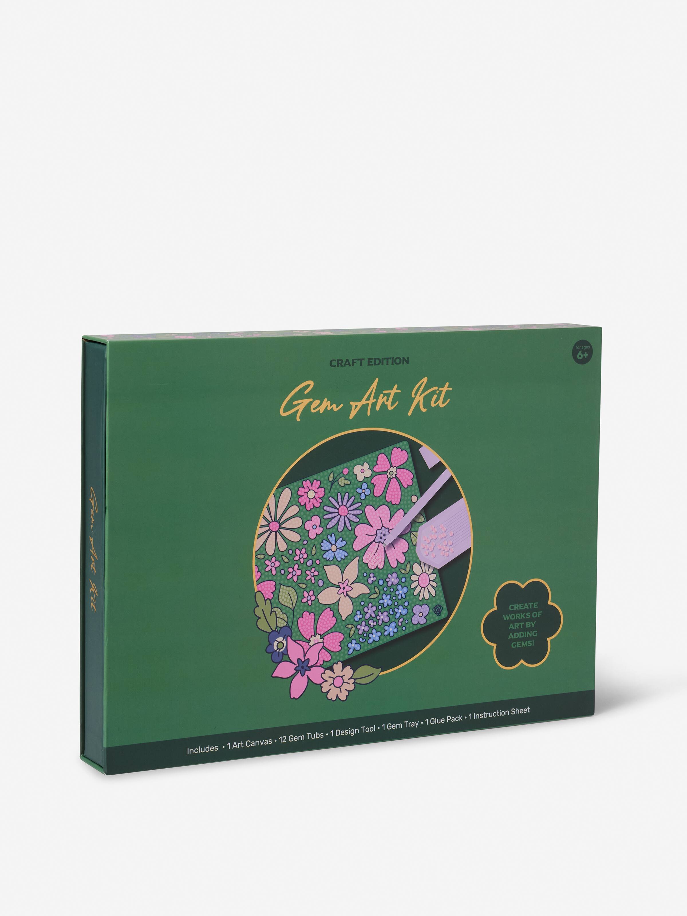 Floral Gem Art Kit