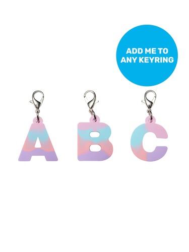 Mini Alpha Add-On Bag Charm                                                                                                     