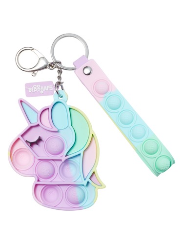 Popem Popit Poppies Unicorn Keyring                                                                                             