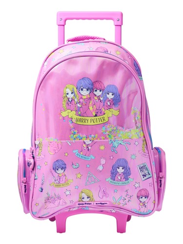 Harry Potter Trolley Backpack With Light Up Wheels                                                                              
