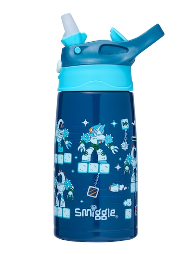 Happy Tales Steel Junior Stainless Steel Flip Drink Bottle 400Ml                                                                
