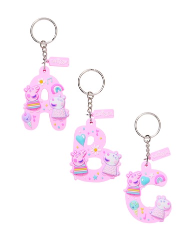 Peppa Pig Alphabet Keyring                                                                                                      