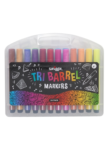 Tri Barrel Markers Pack X24                                                                                                     