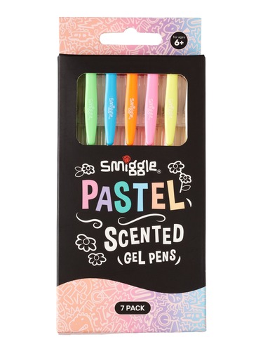 Pastel Scented Gel Pens X7                                                                                                      