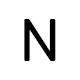 Letter N